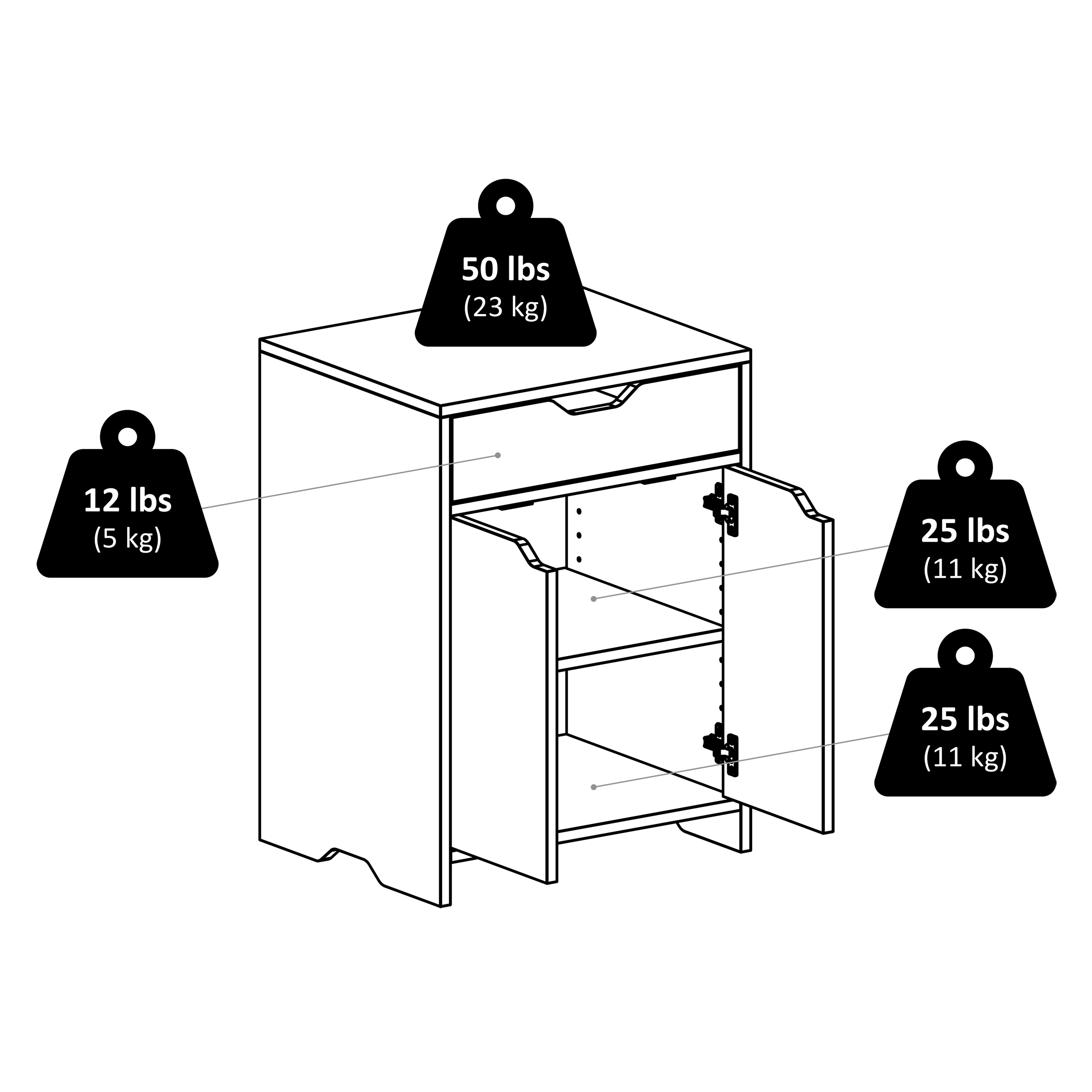 Winsome Wood 10315 Storage-Drawers - View #13