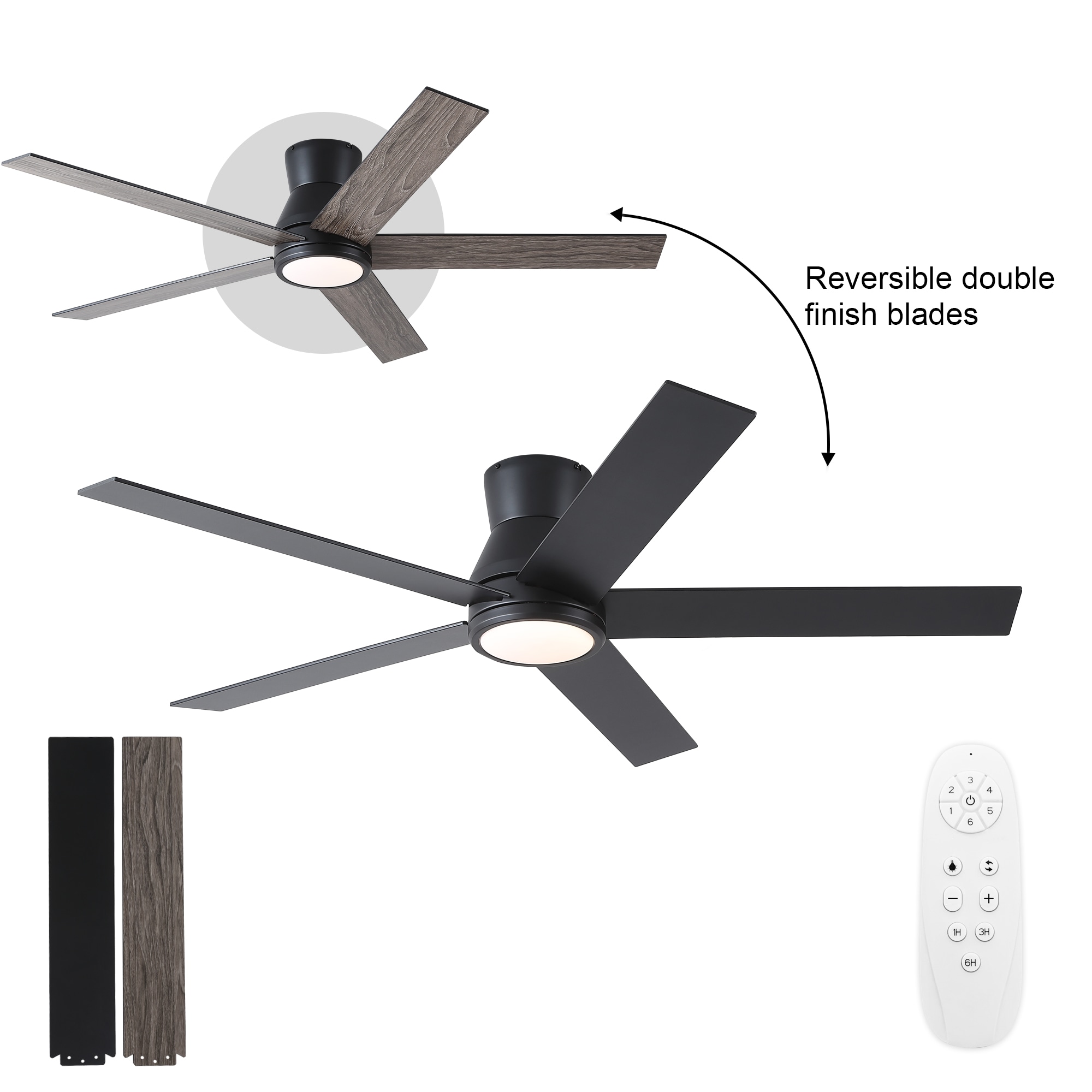 YUHAO LSDY1151BK52 Ceiling-Fans - View #2