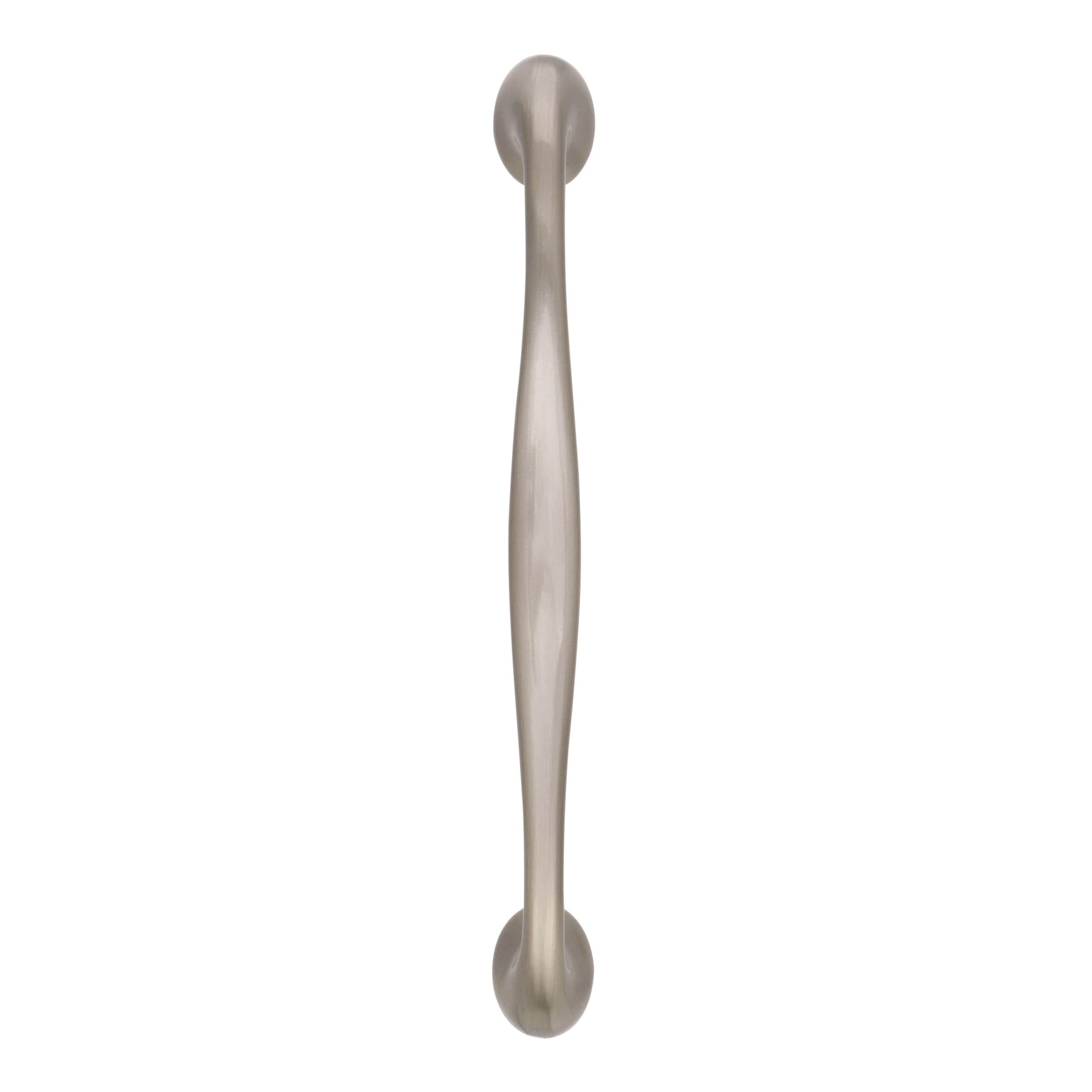 Satin Nickel 3-3/4" Modern Cabinet Pull with Mounting Hardware
