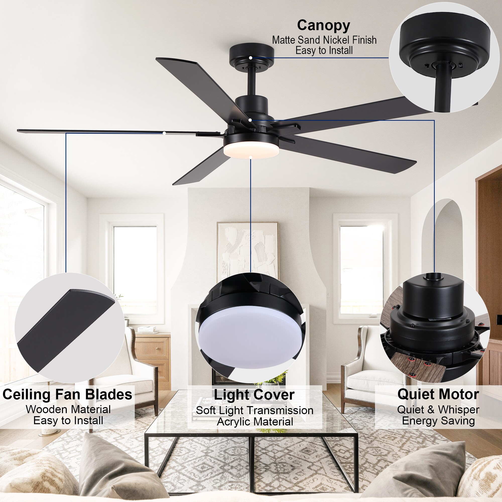 YUHAO 60LSDY1170A5 Ceiling-Fans - View #15