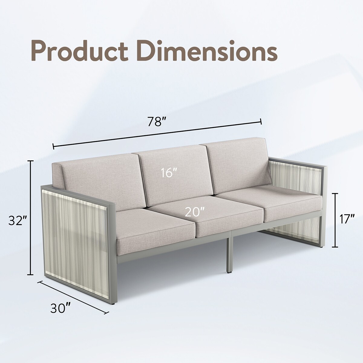 Rilyson FSFHGW13-8 Patio-Sofas-Daybeds - View #3