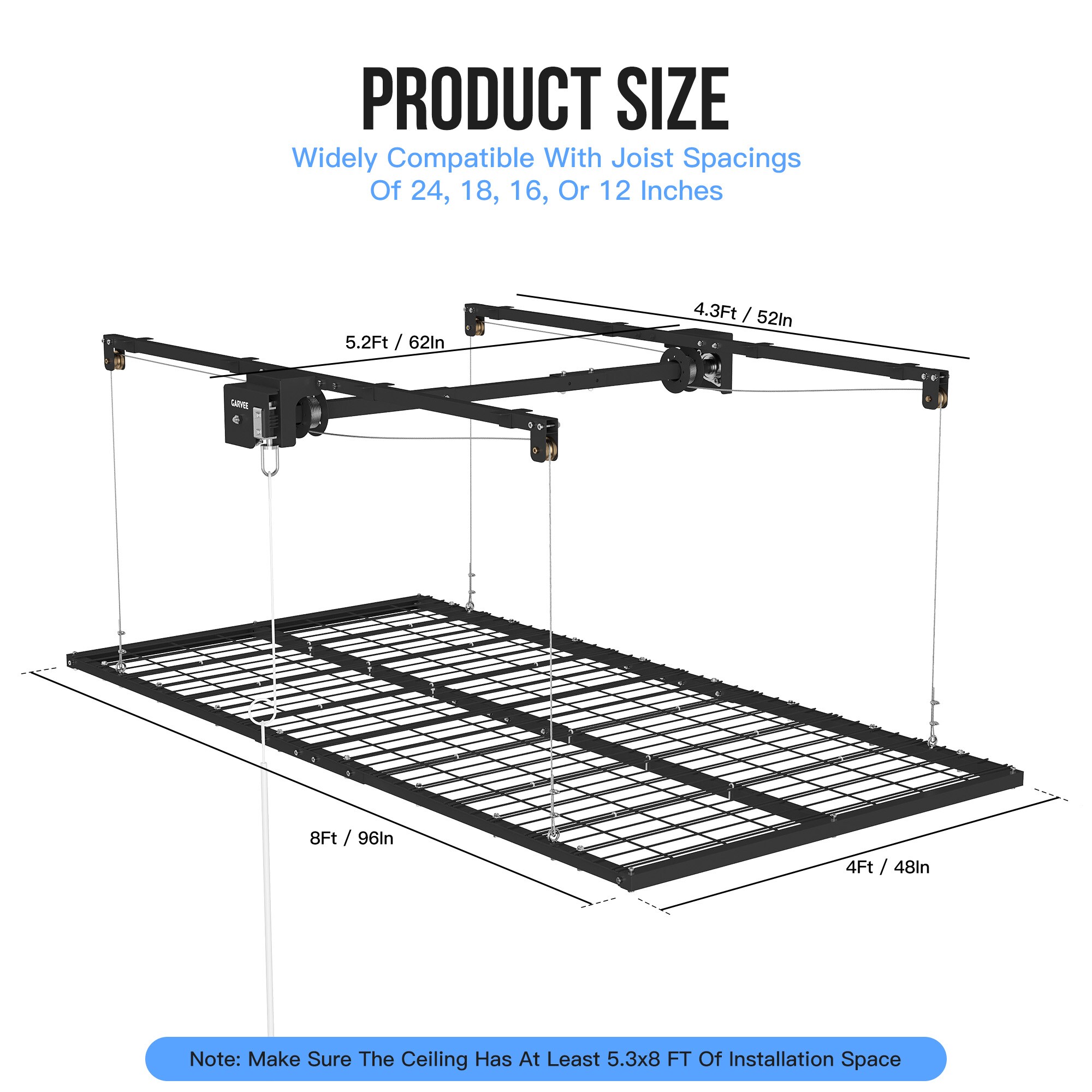 Garvee KM7Z1ZRZQAK489 Overhead-Garage-Storage - View #3