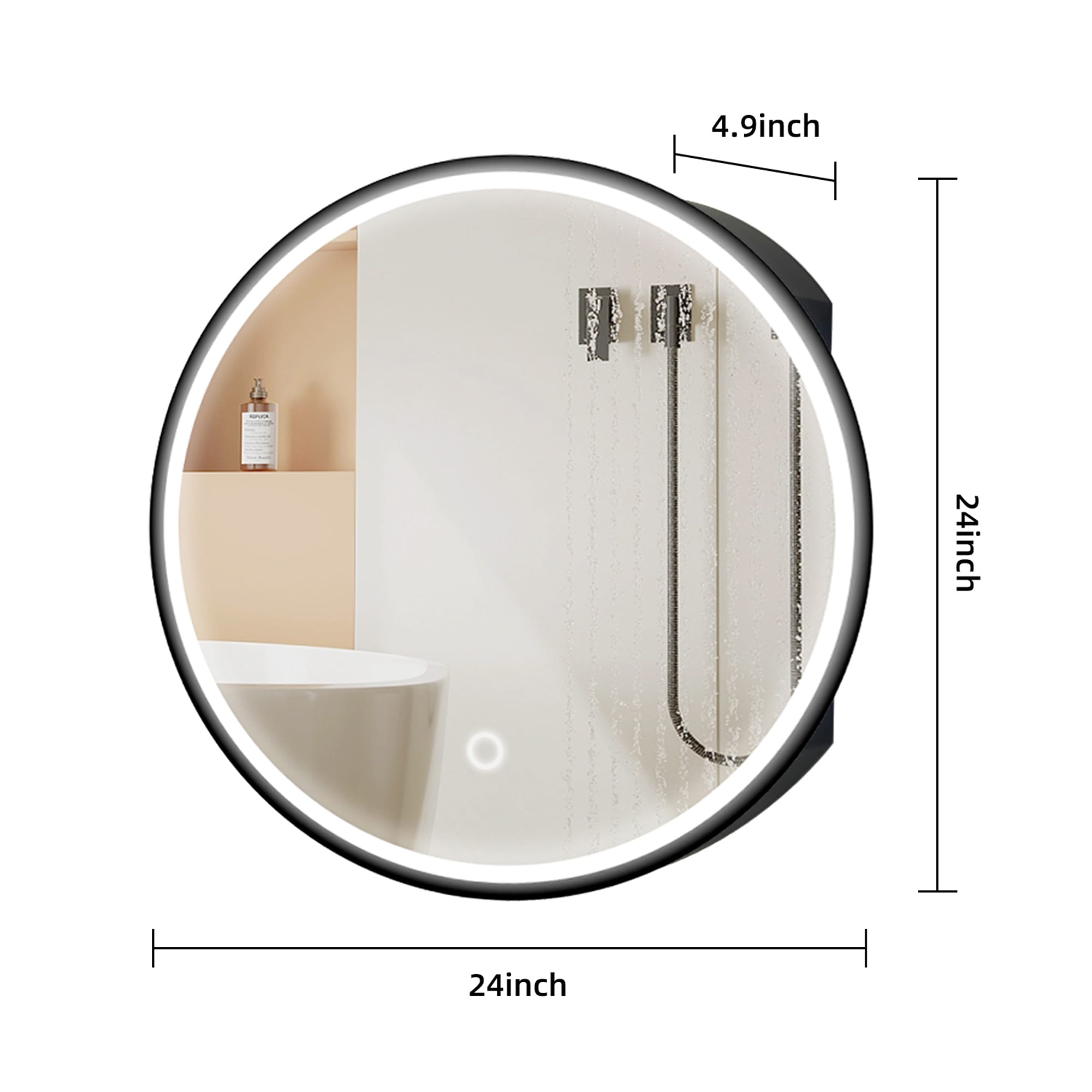 Bybafun YB5100087 Bathroom-Medicine-Cabinets - View #3