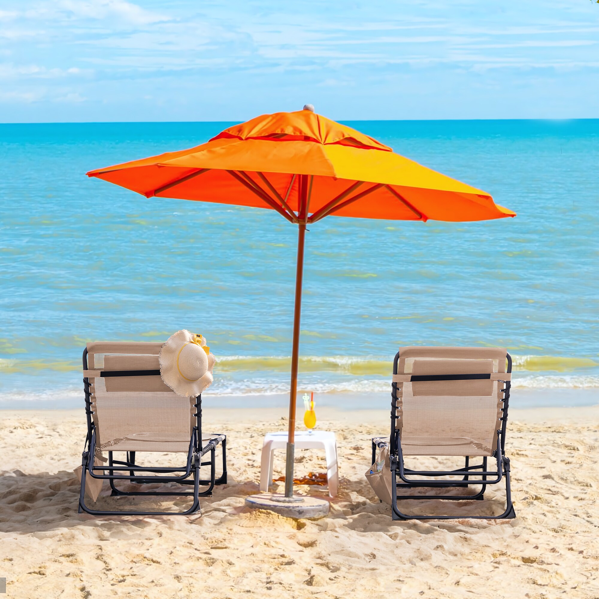 Vineego LS-LCSL23-0341-BG Patio-Chairs - View #2