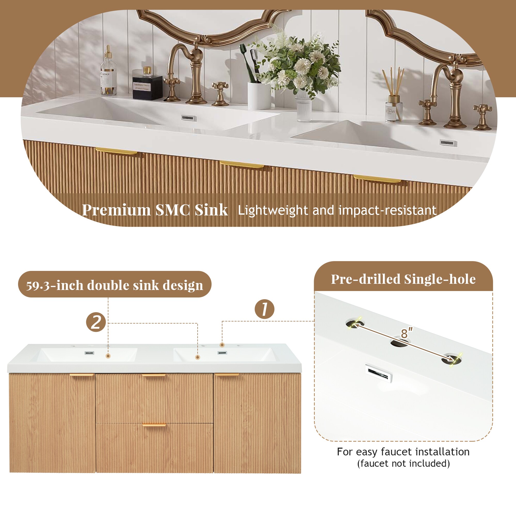 ModernLuxe L3P-N729P000007N Bath-Vanity-Combo - View #7