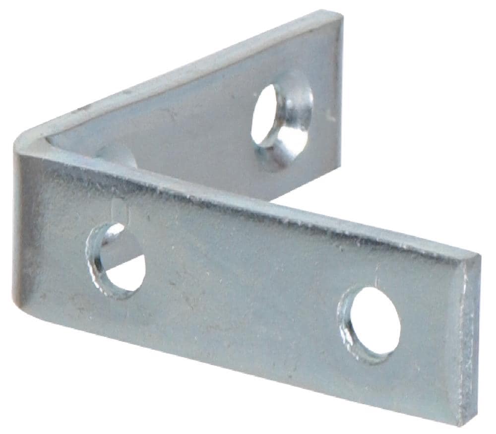 1-in x 0.5-in Zinc-plated Steel Corner Brace (20-Pack) | - Hillman 851115