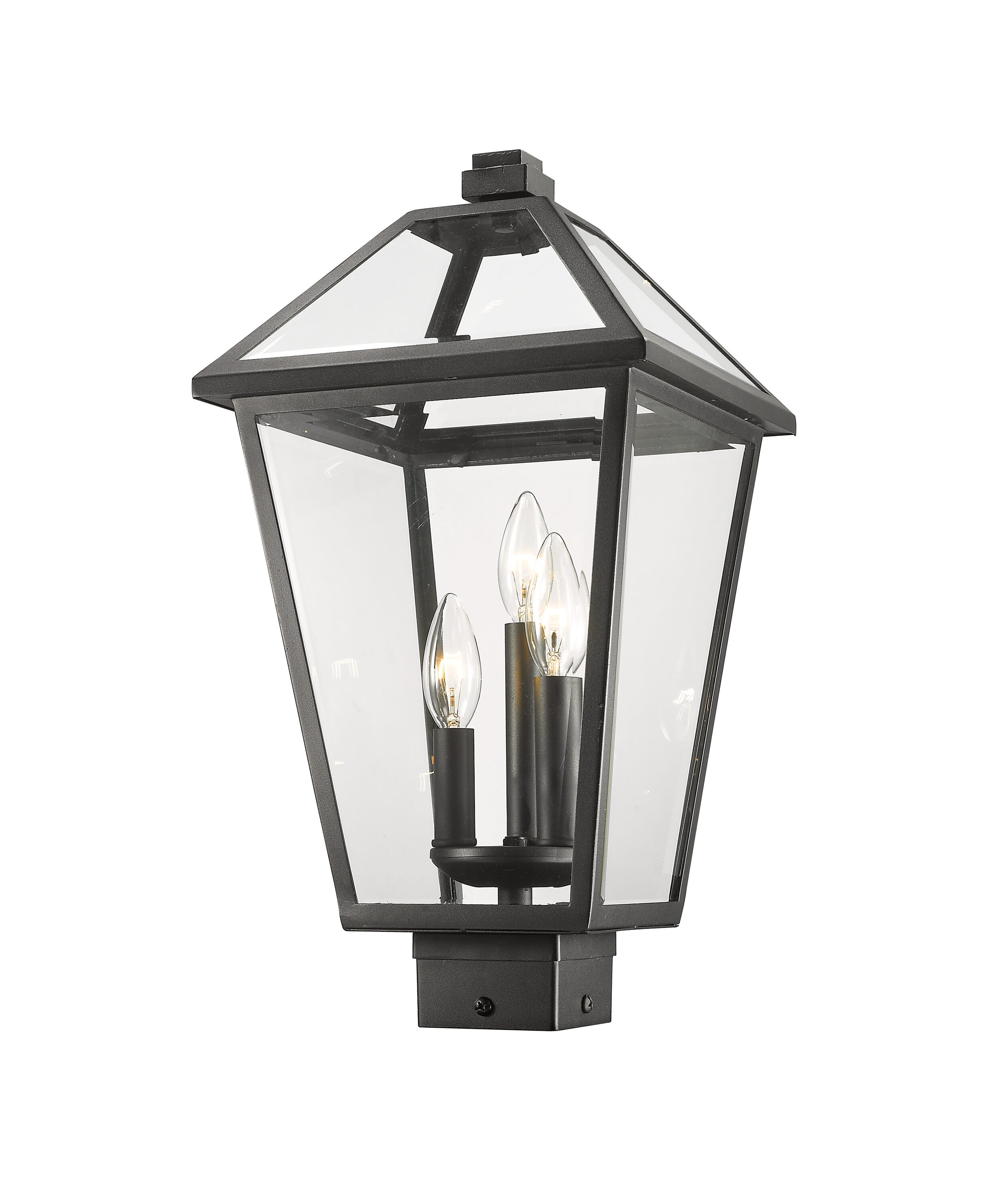 Z-Lite 579PHBS-BK Post-Lights - View #4