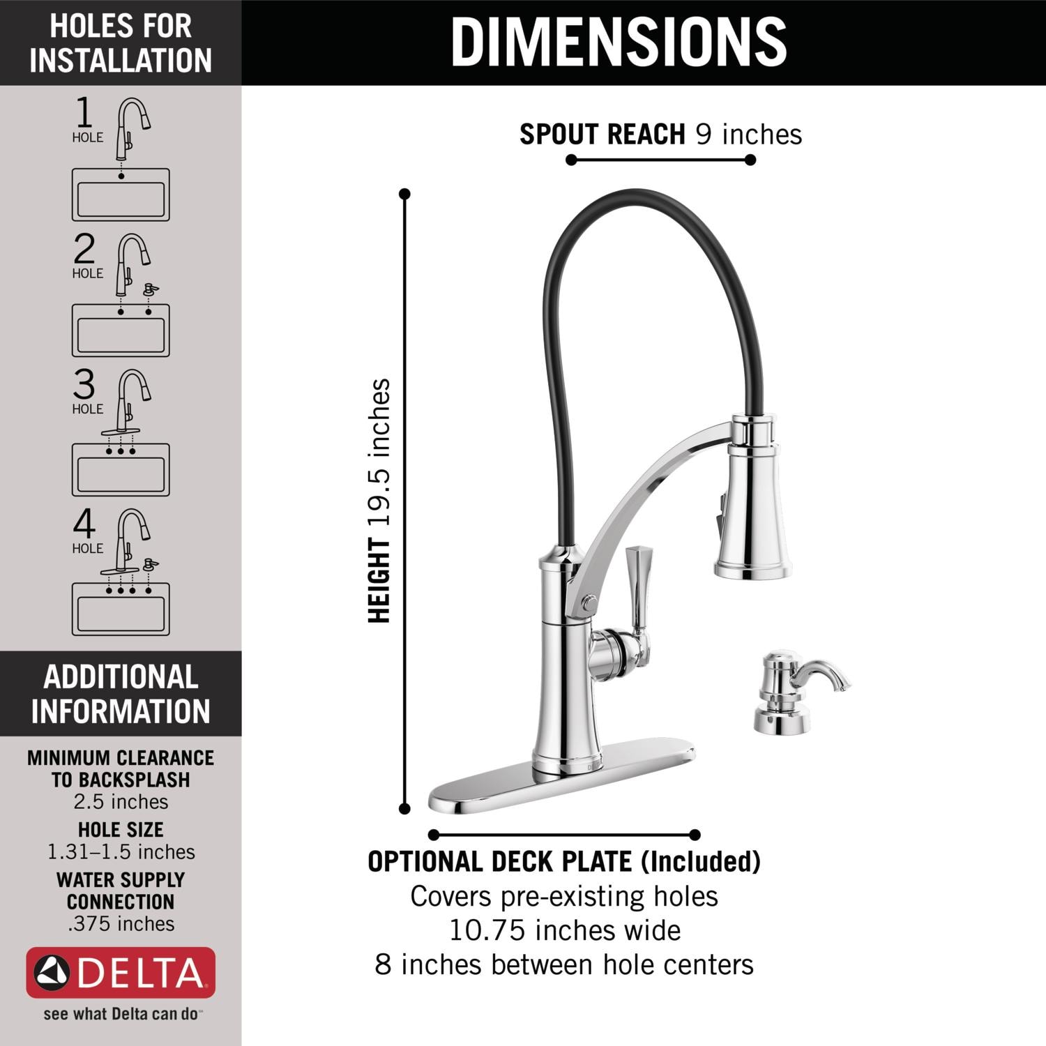 Delta 19744Z-SD-DST Kitchen-Faucets - View #4