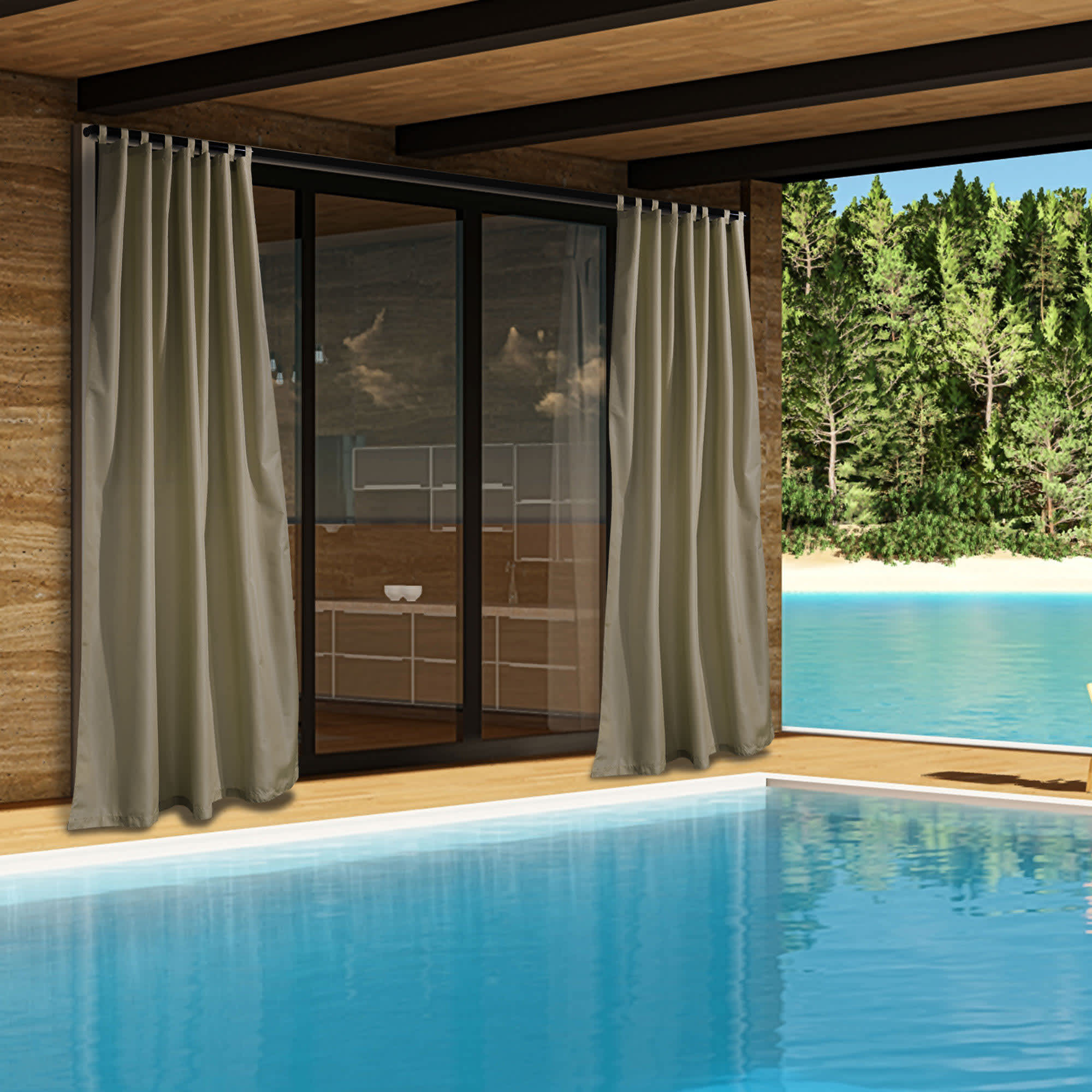 Yescom 07PCN002-BN10X4-LO curtains - View #8