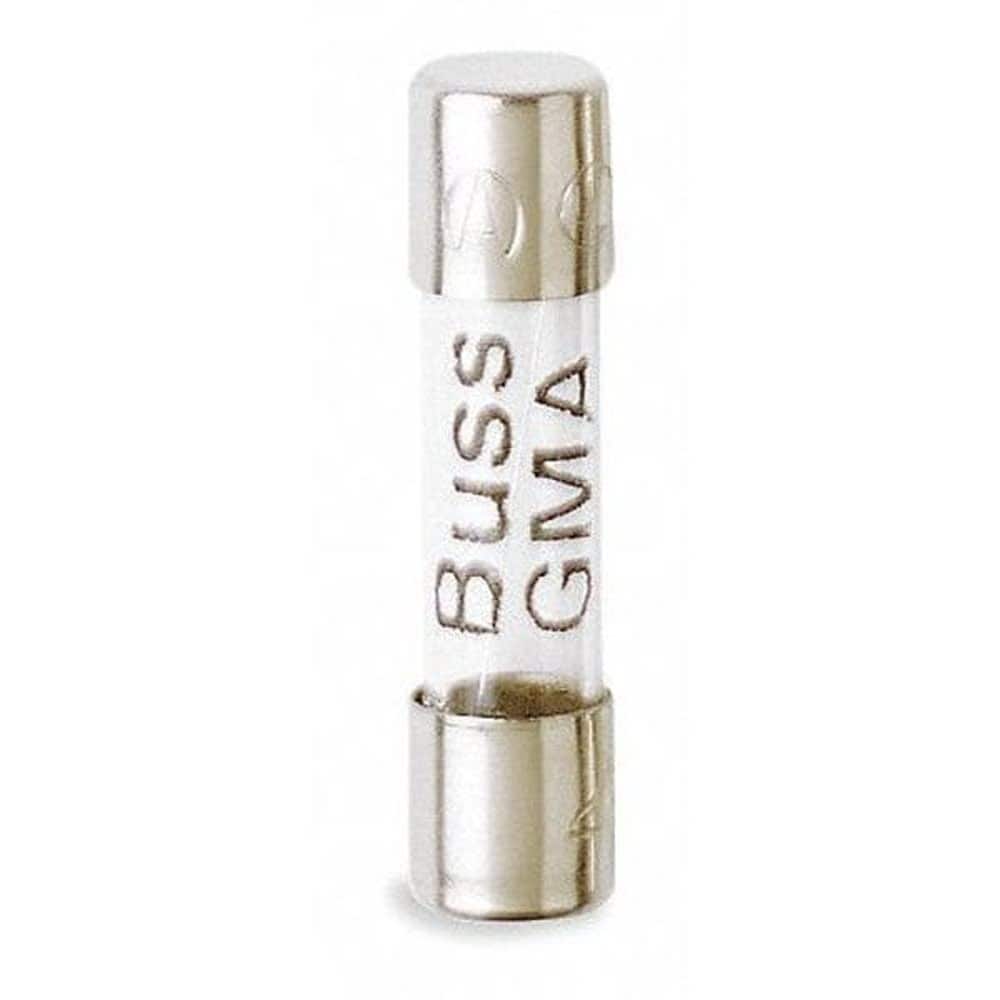 Eaton Bussmann Glass Fuse 2A 100A at 250V AC 10kA at 125V AC 5 PK GMA-2-R #GMA-2-R
