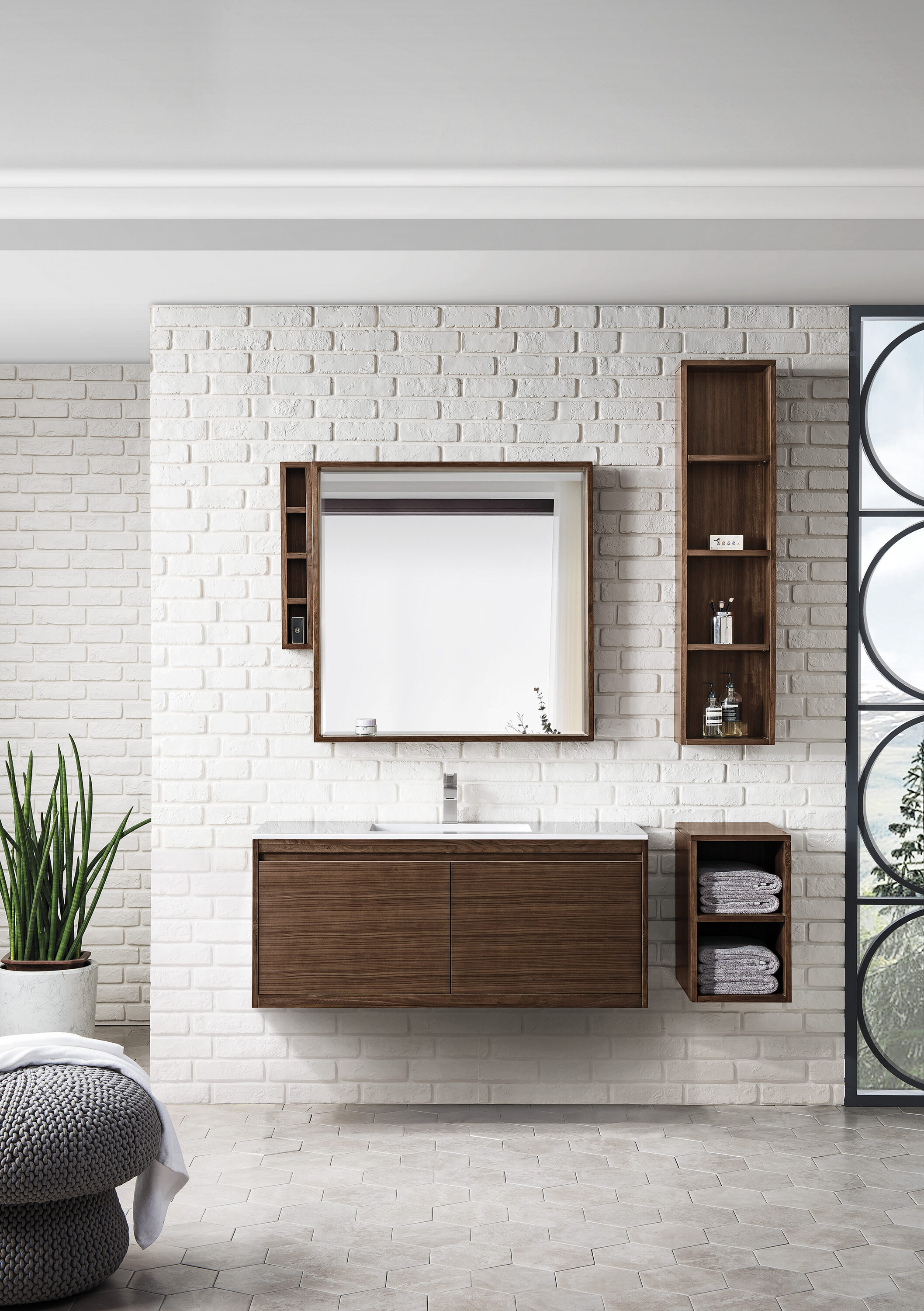 James Martin Vanities 805-V47.3-WLT-GW Bath-Vanity-Combo - View #2
