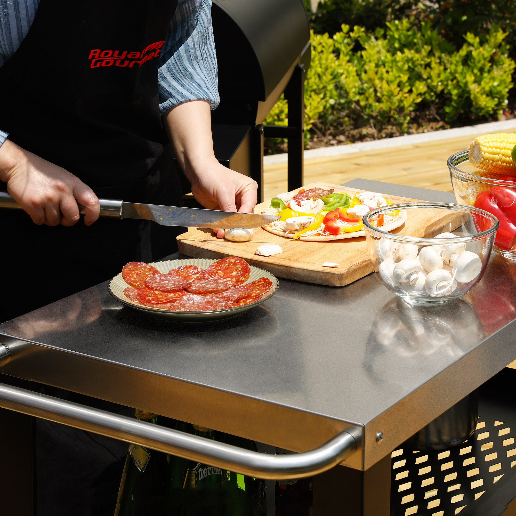 Royal Gourmet PC3404S Grill-Carts-Grill-Stands - View #7