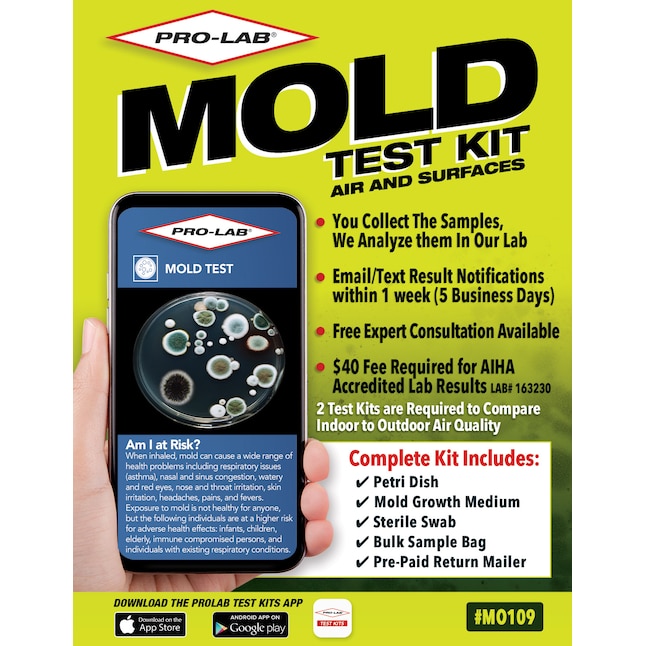 DIY Mold Air Test Kit  Professional Grade HVAC Toxic Mold Test -  Germaphobix