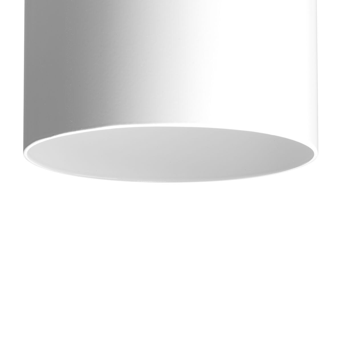 Progress Lighting Cylinder 18-in White Integrated Outdoor Wall Light in the  Outdoor Wall Lights department at
