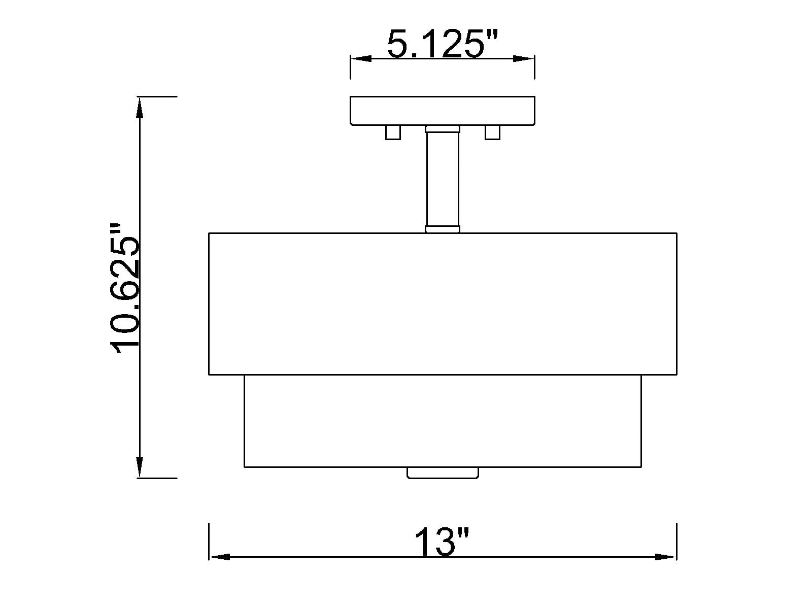 Z-Lite 495SF13-MB flushmounts - View #6