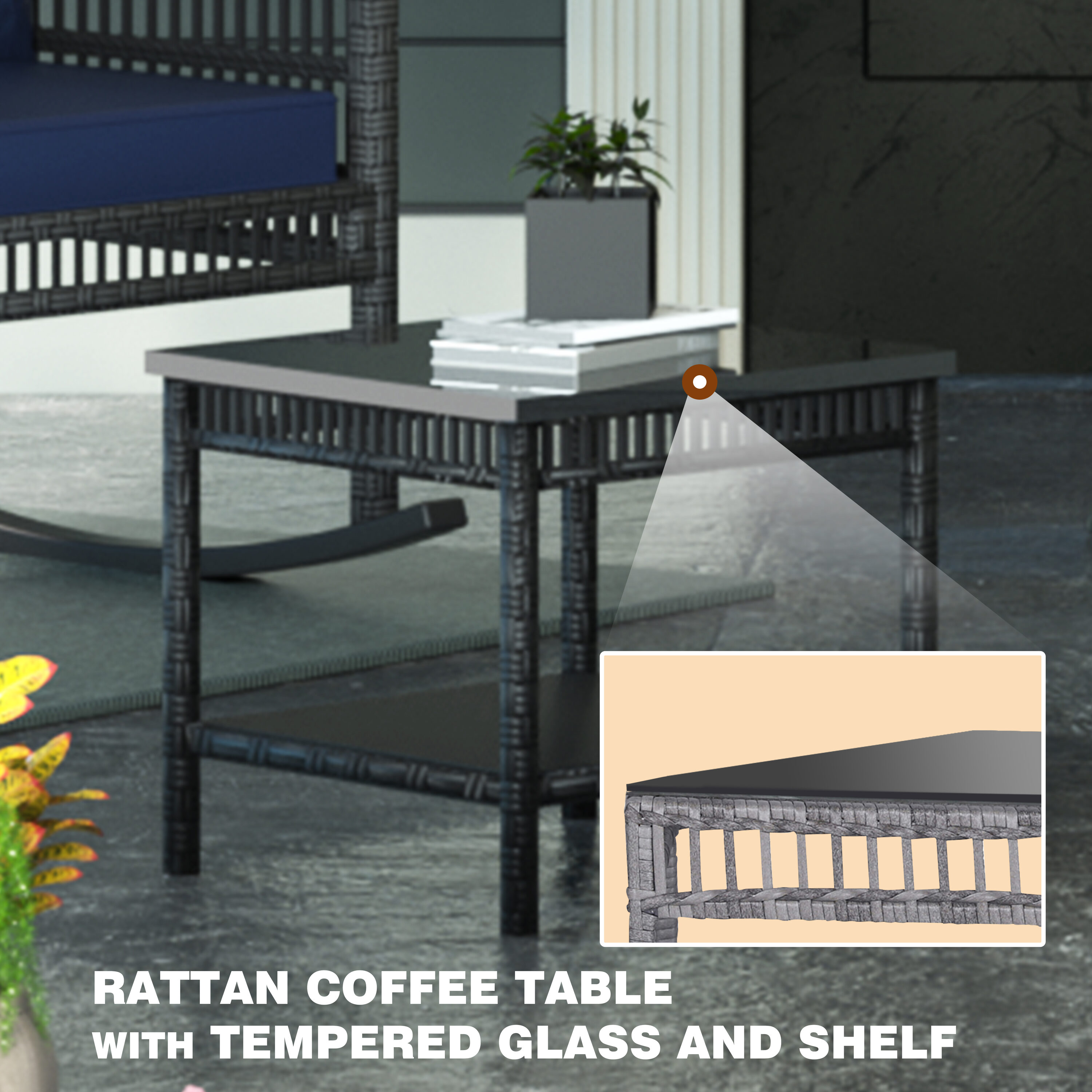 VEIKOUS PG0206-02-NW-1 Patio-Chairs - View #9