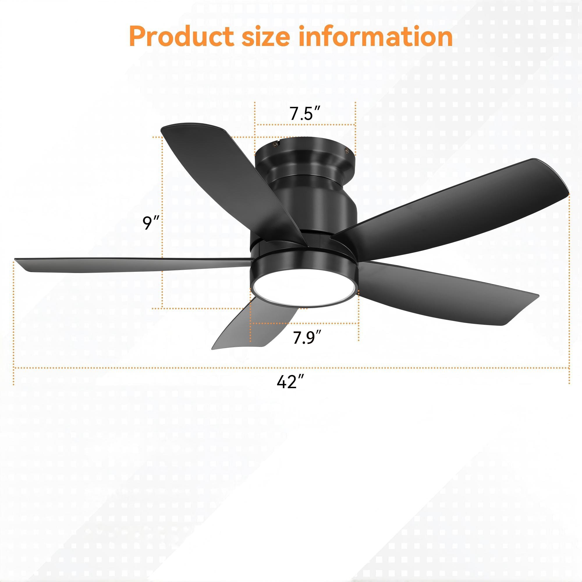Cuschoice LWFQX-77-SPP Ceiling-Fans - View #6