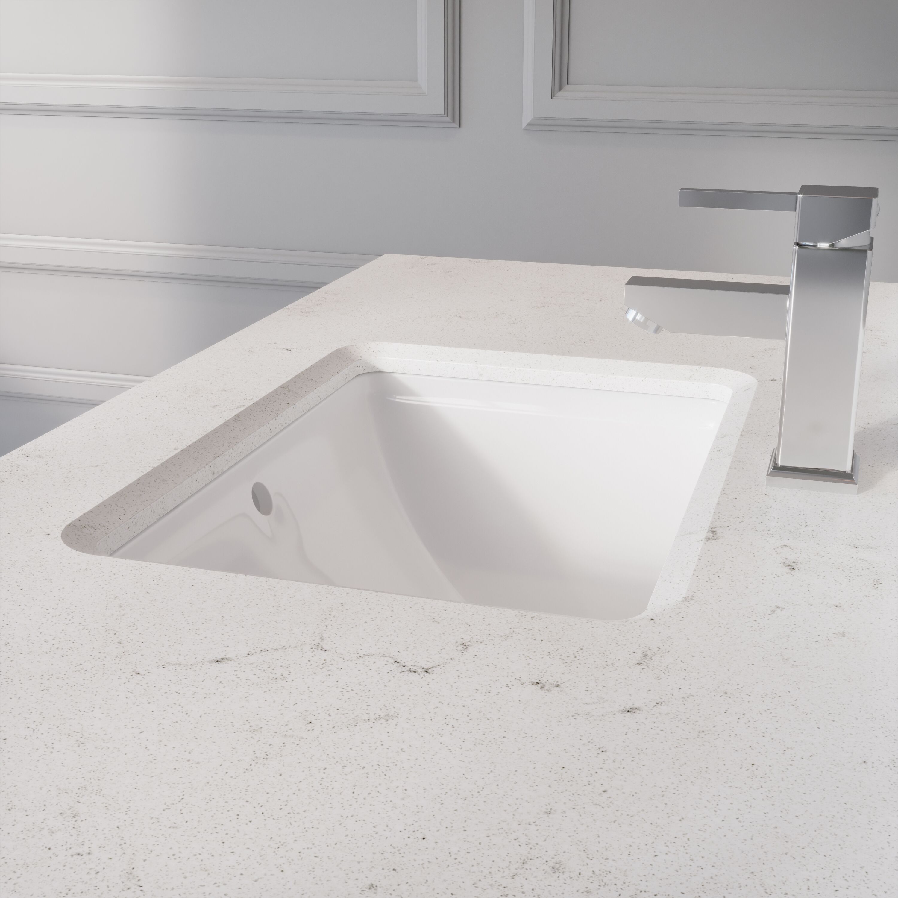 Chet White Ceramic Sink Caddy + Reviews