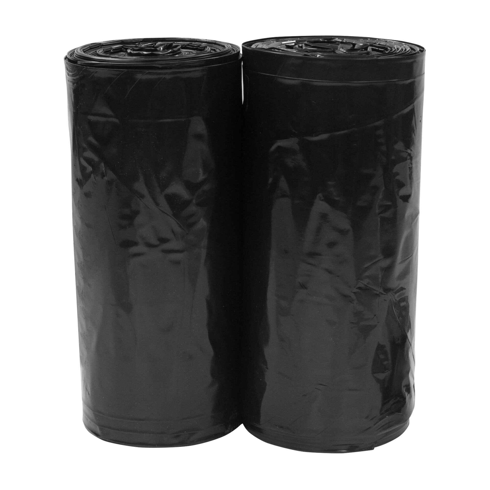 Contractor's Choice Contractor 55-Gallons Black Outdoor Plastic  Construction Flap Tie Trash Bag (40-Count)