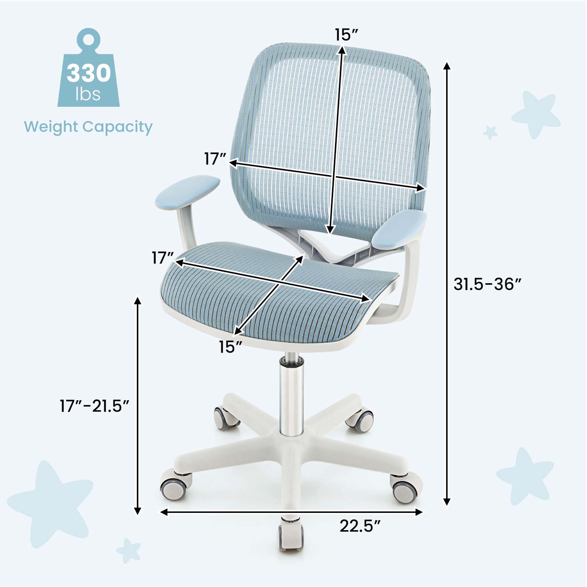 Costway CLS00020 Office-Chairs - View #2