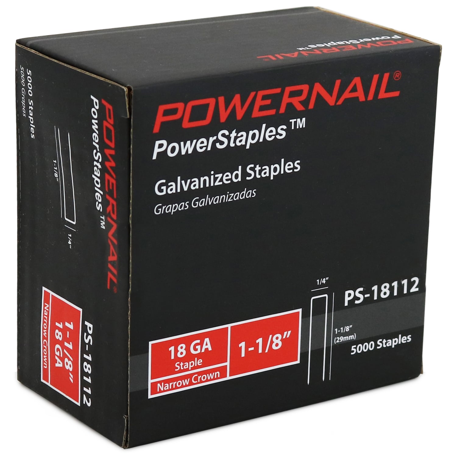 Powernail PS18112-5M staples - View #3