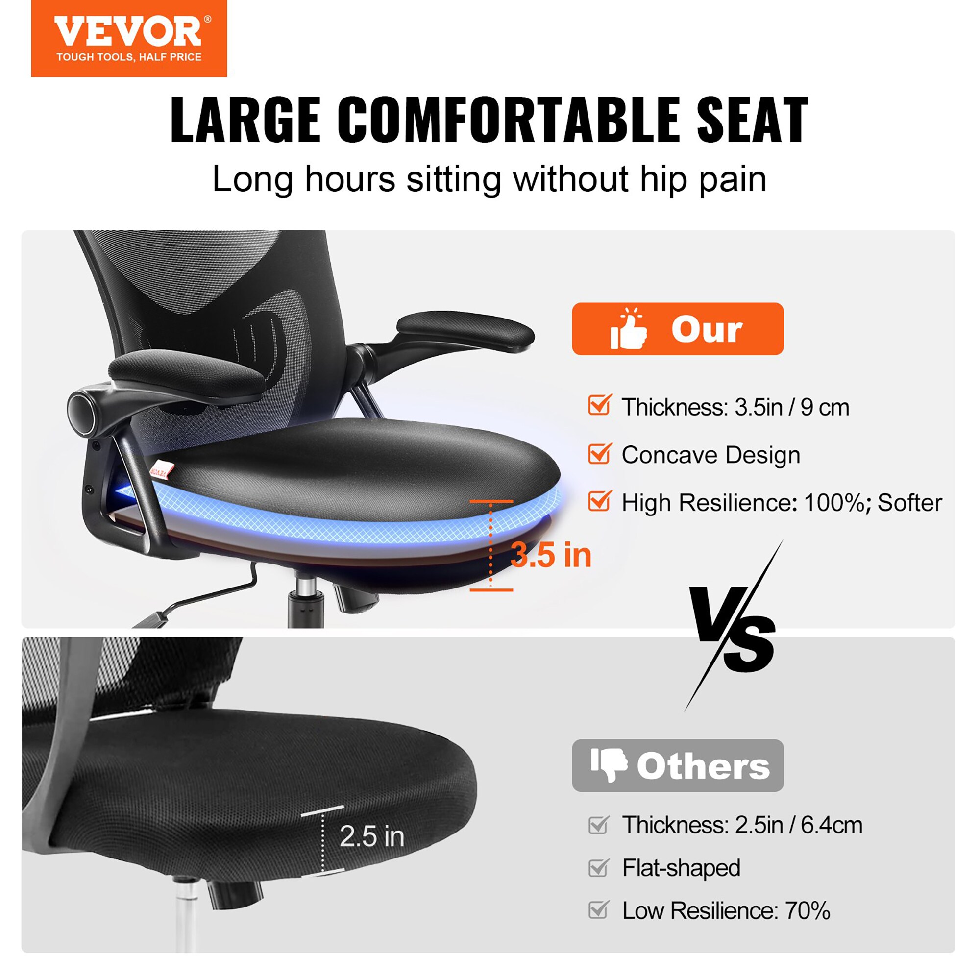 Sumyeg HFCM-W39522215 Office-Chairs - View #5