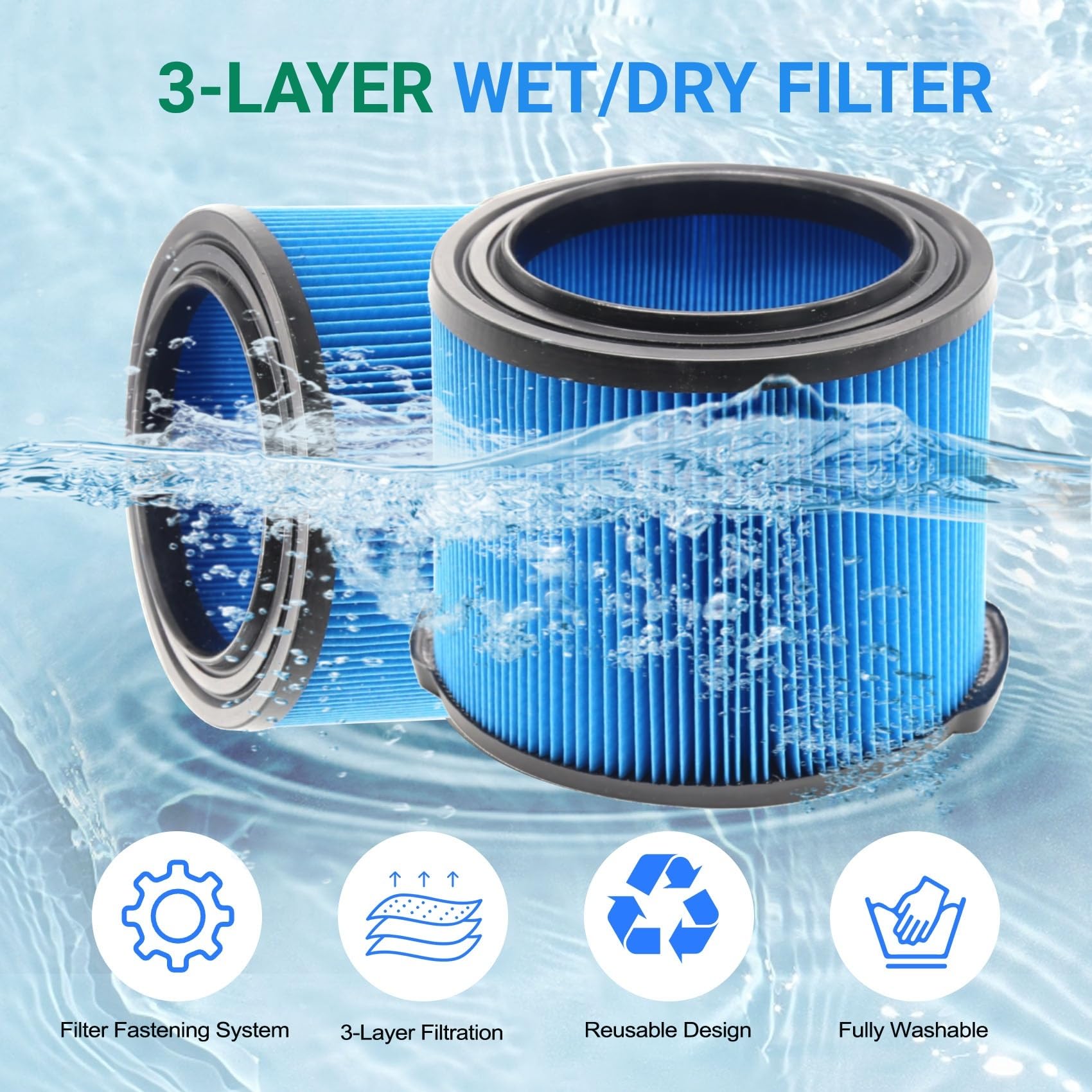 AKSCYZM LAK0731K058 Shop-Vacuum-Filters-Collection-Bags - View #3
