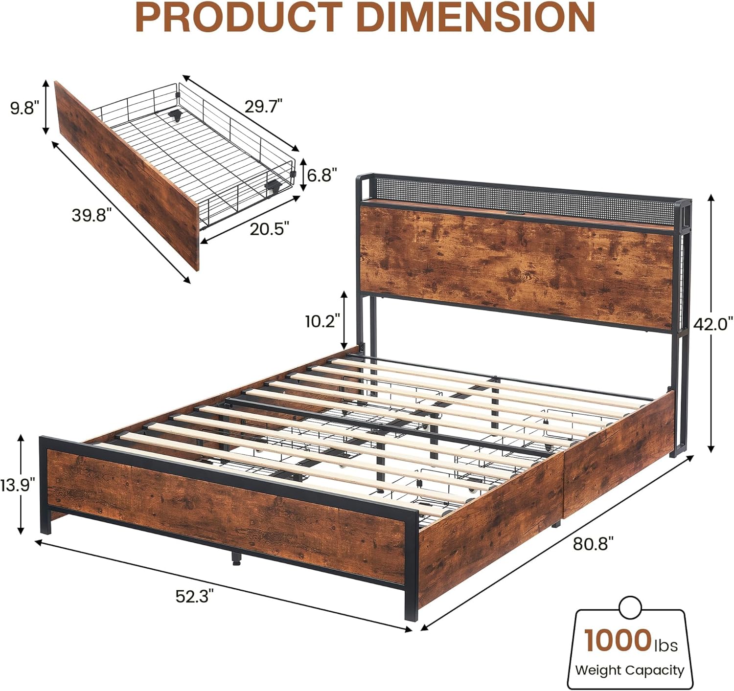 Qeetex LHF-BED-PHO-0ZD4T1F2 beds - View #2