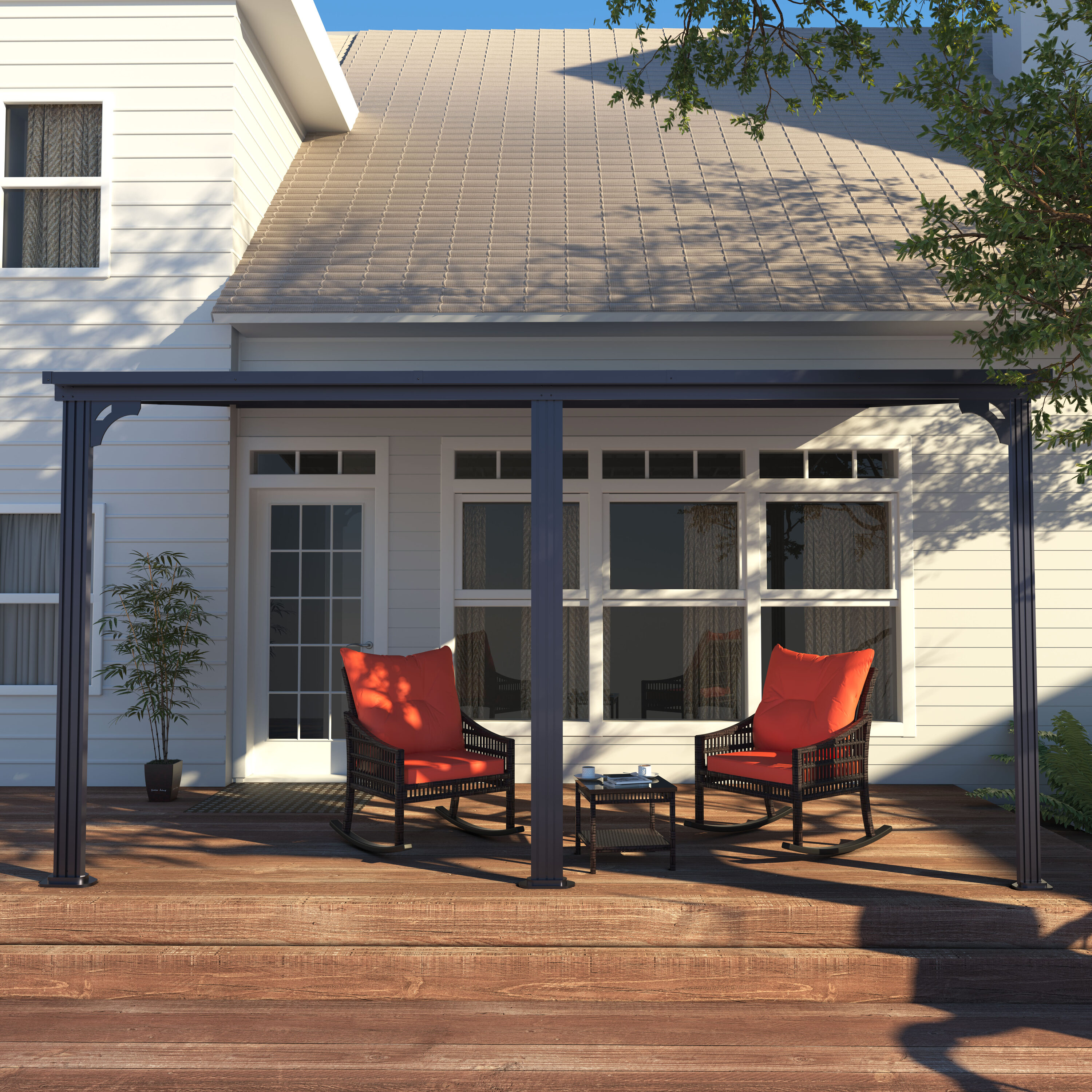 VEIKOUS PG0206-02-NW-1 Patio-Chairs - View #11