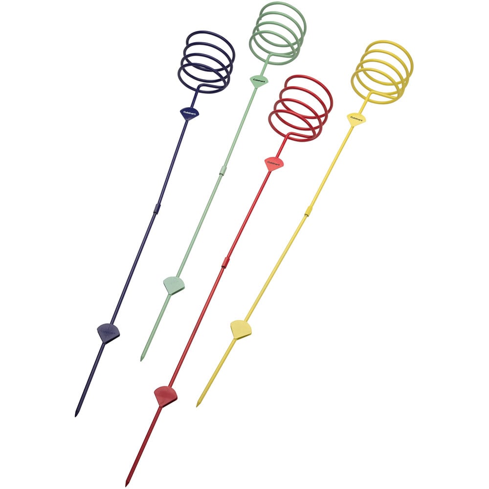 Cuisinart 4 -Pack Blue/Red/Green/Yellow Stainless steel Round Drink holder #CDH-444