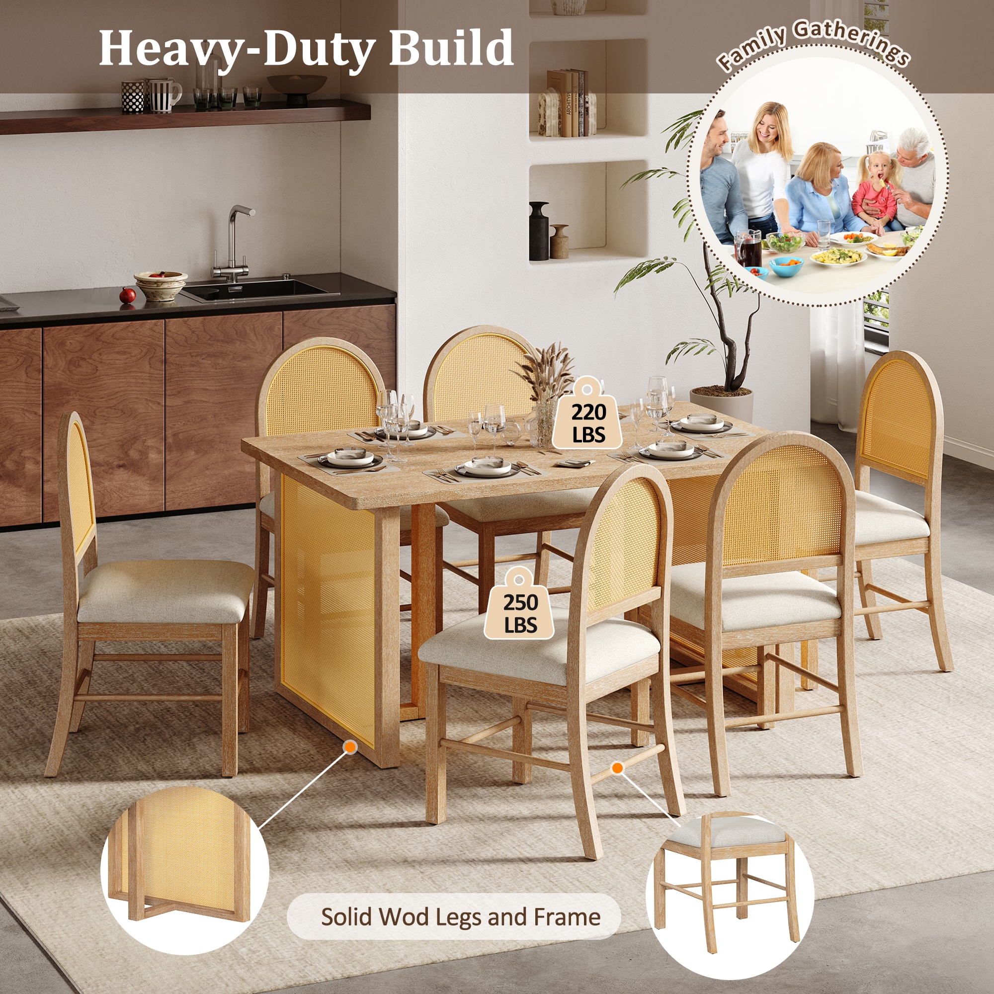 ModernLuxe L3P-ST000149AAN Dining-Sets - View #5