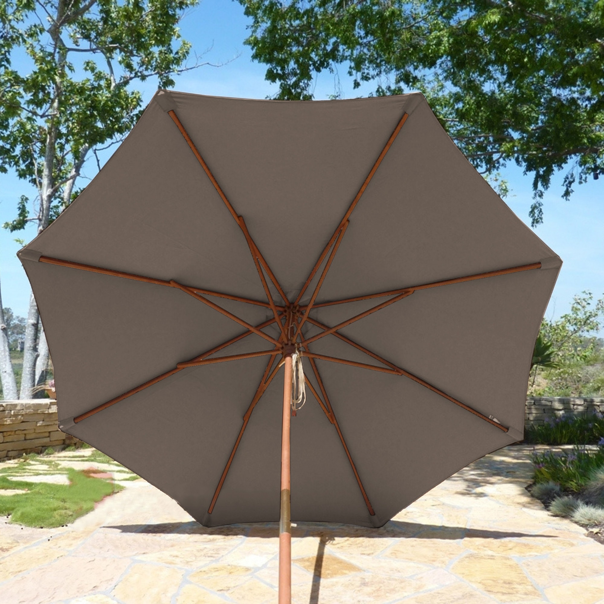 Formosa Covers TOP 9X8 TAUPE Patio-Umbrella-Accessories - View #5