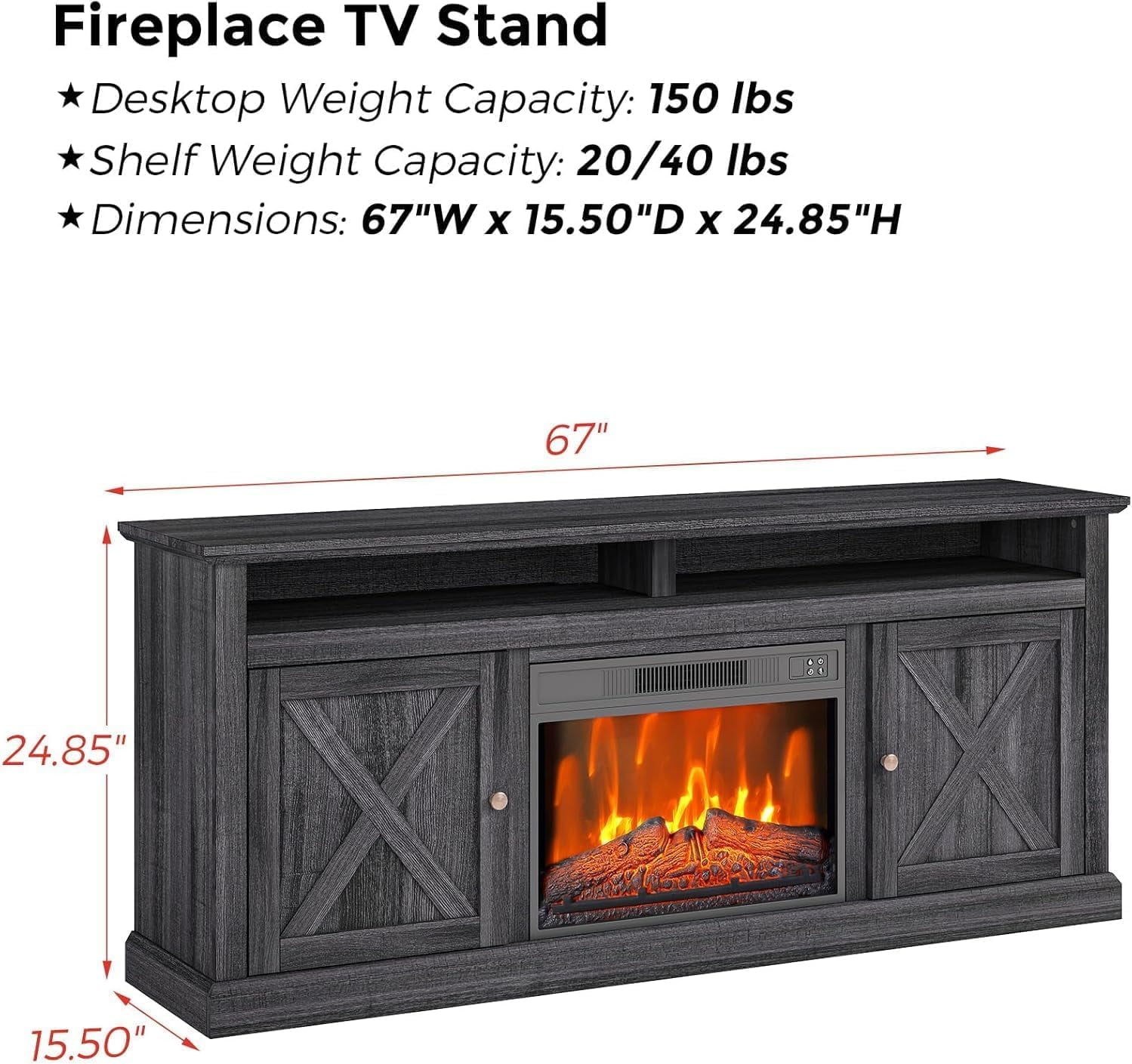 GAOMON LSPPJOK-1NVQBYMWPI Tv-Stands - View #4