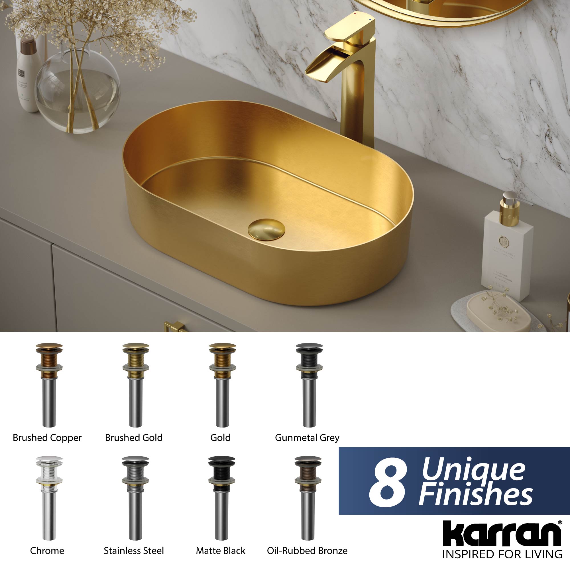 Karran PU25BG Popup-Drains-Accessories - View #4