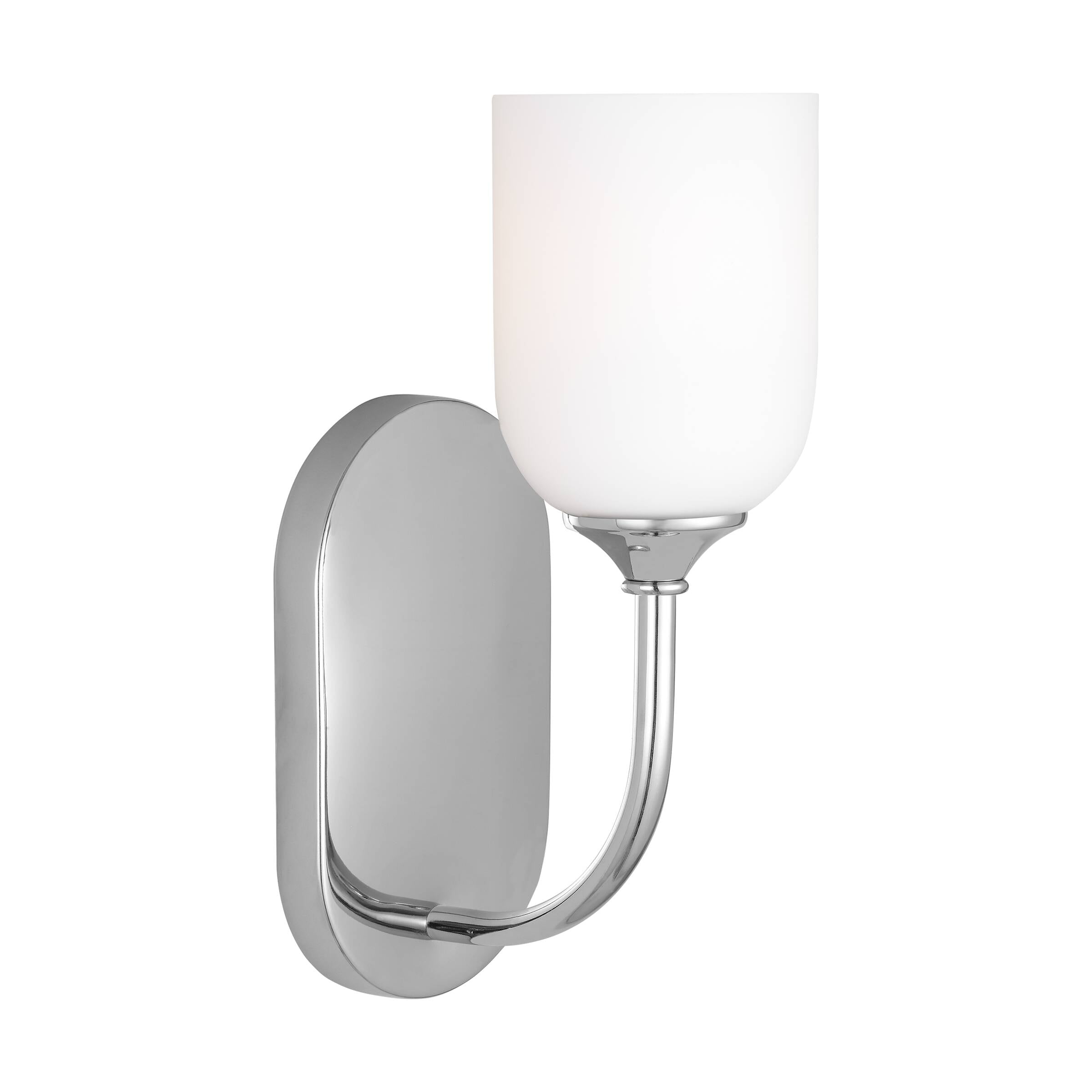 Generation Lighting GLV1021EN3/CH Emile 4.625-in 1 -Light Chrome Traditional Vanity light