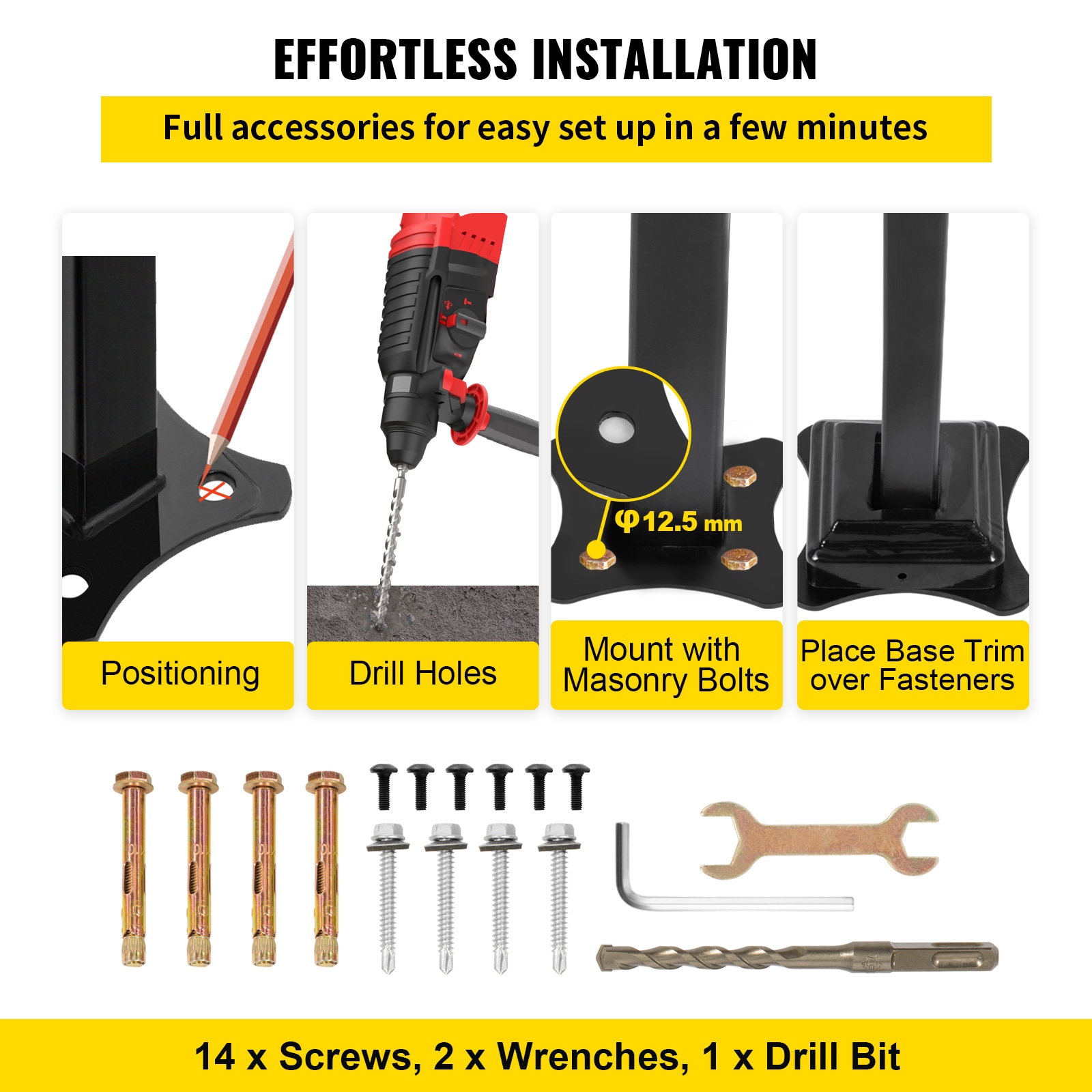 VEVOR SCTFBXYGLZHS00314V0 Interior-Stairpart-Railing - View #7