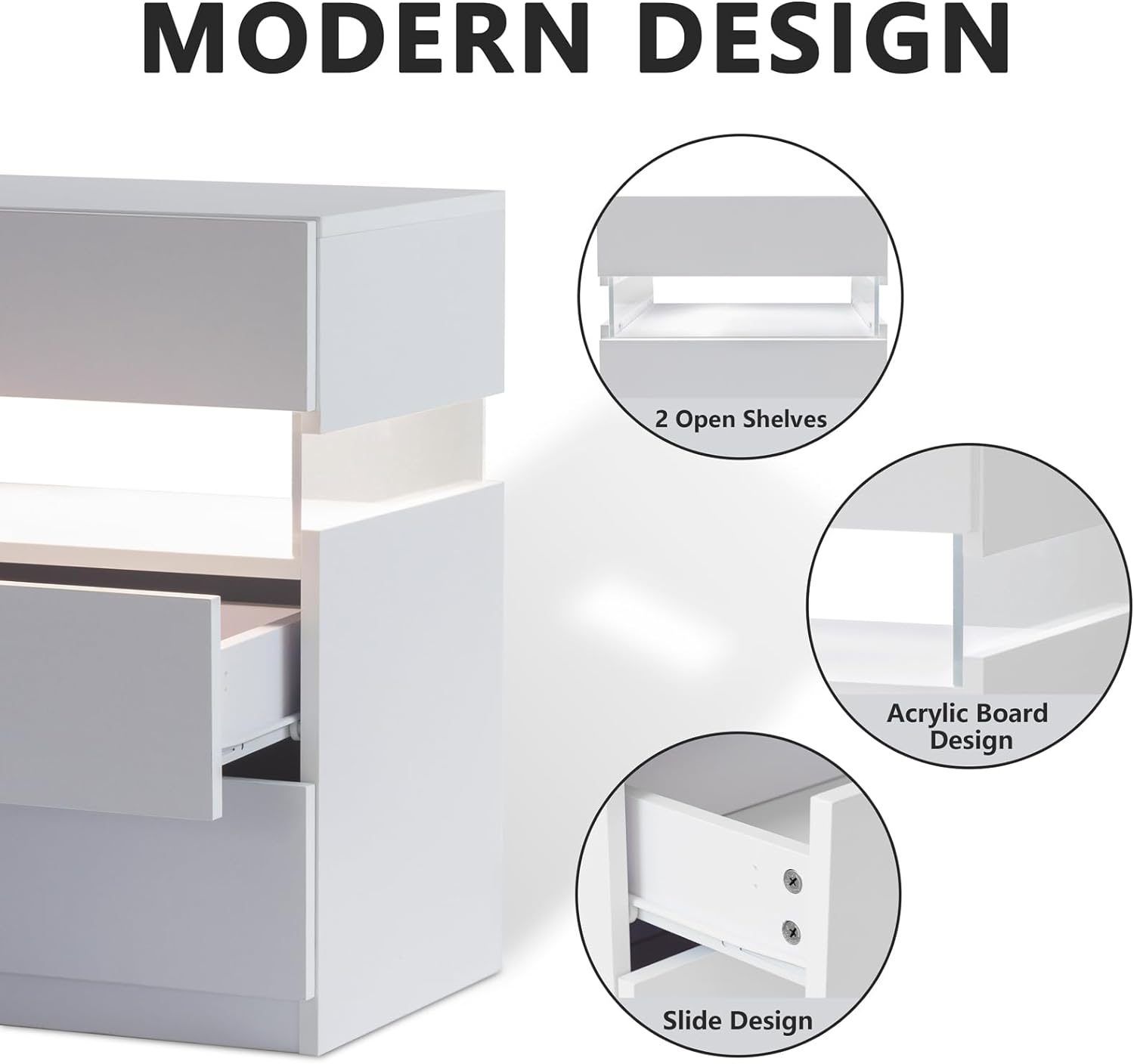 Siavonce XH73484 nightstands - View #4
