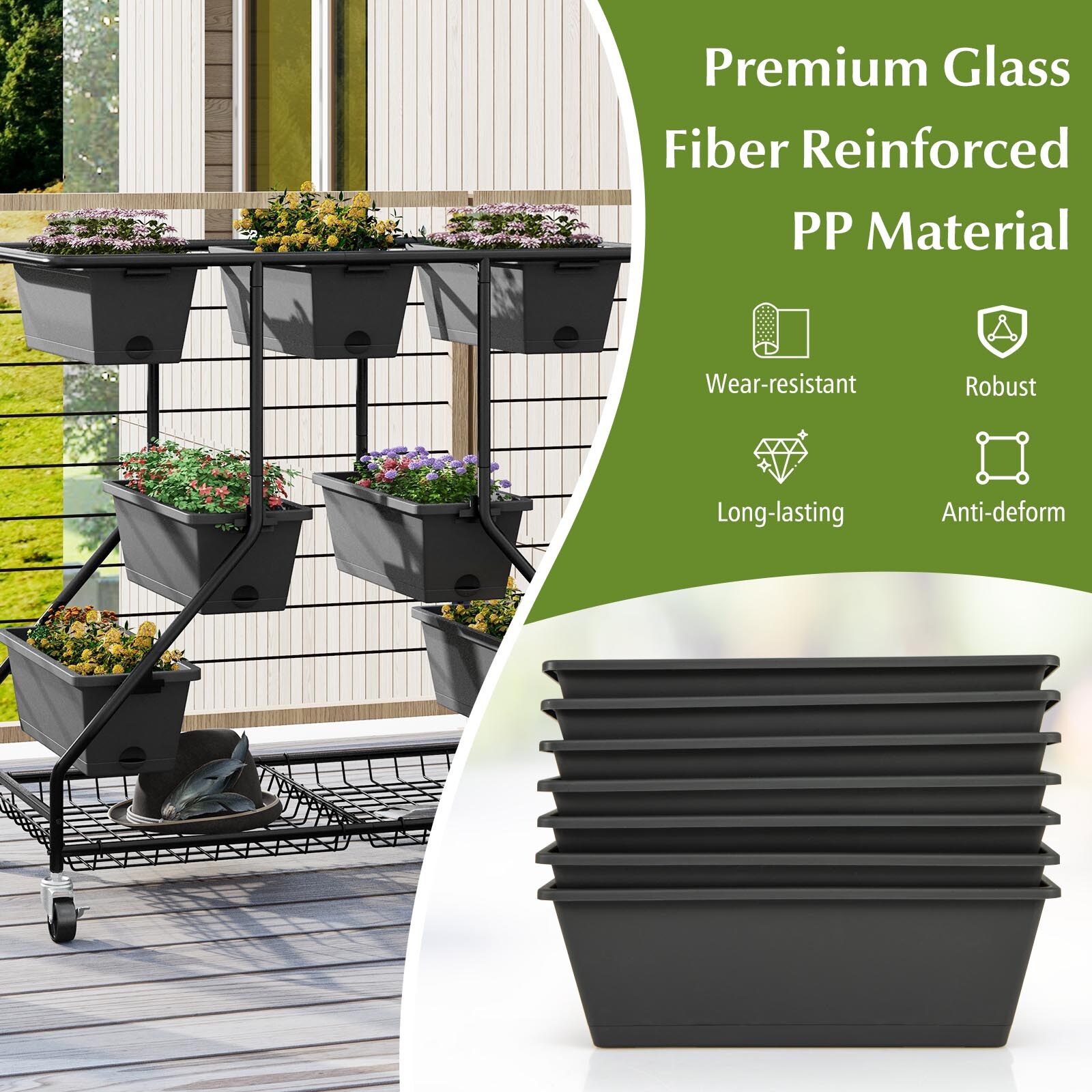 Ayelon GD42GT54DK Raised-Garden-Beds - View #4