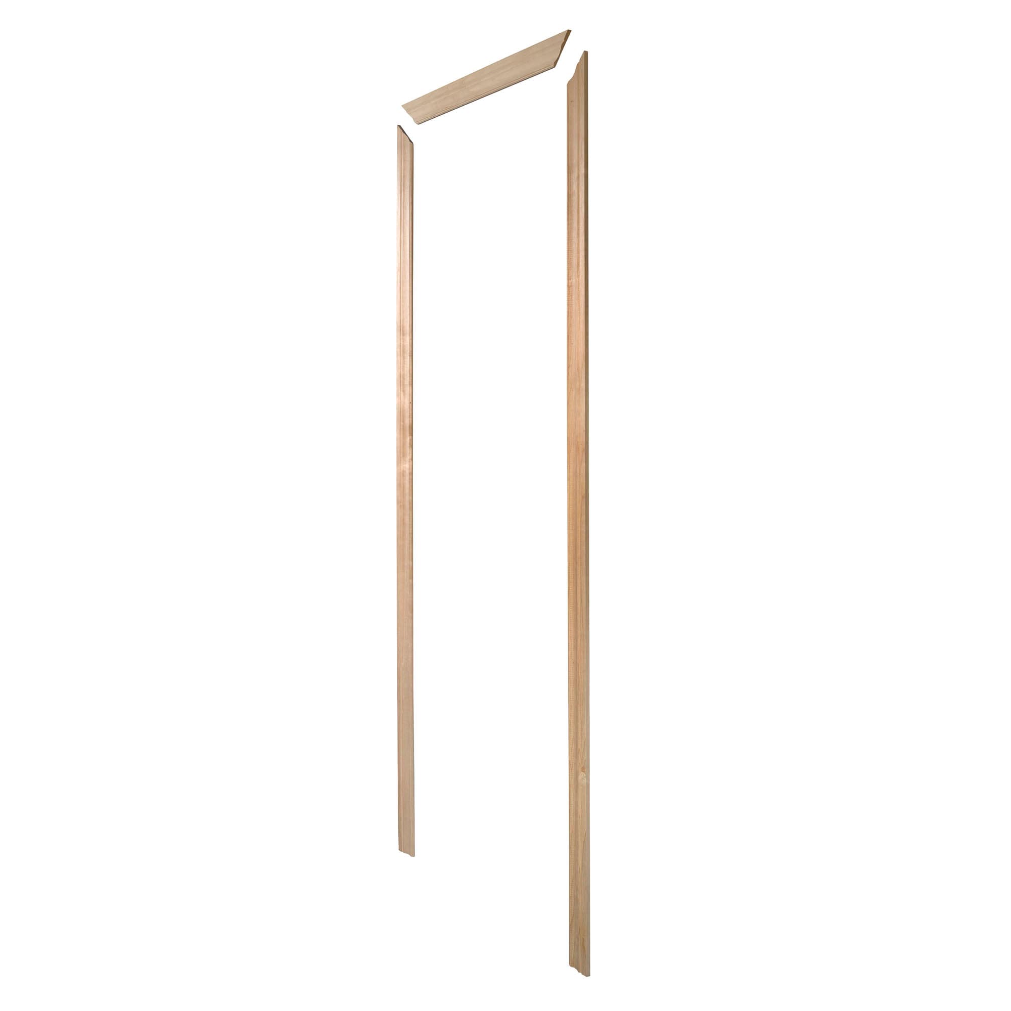 Ornamental Mouldings OML14BSET-M24WHW 1.5-in x 24-in x 82-in Poplar Door casing kit
