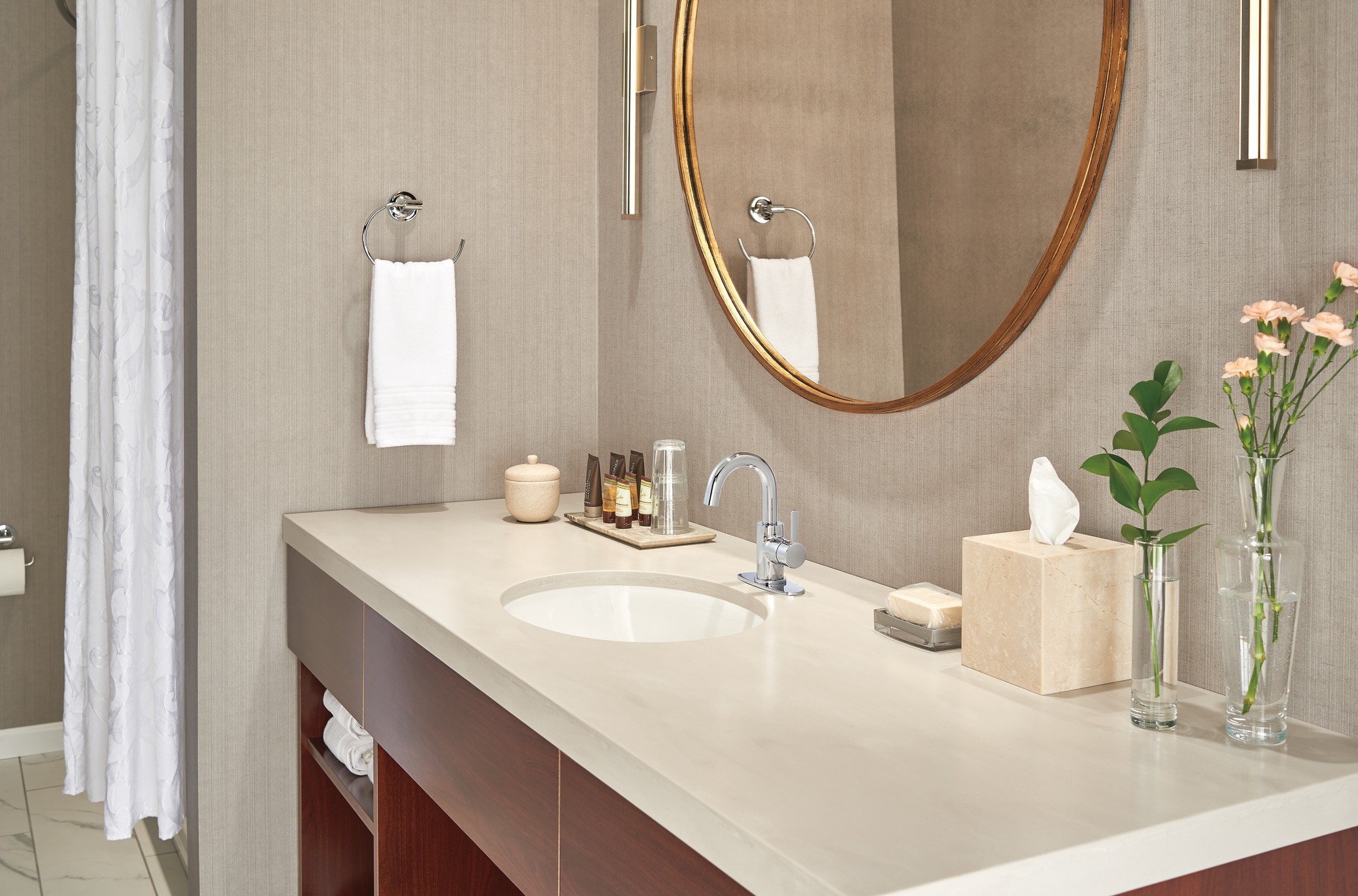 Precept Polished Chrome Single-Handle Modern Bathroom Faucet