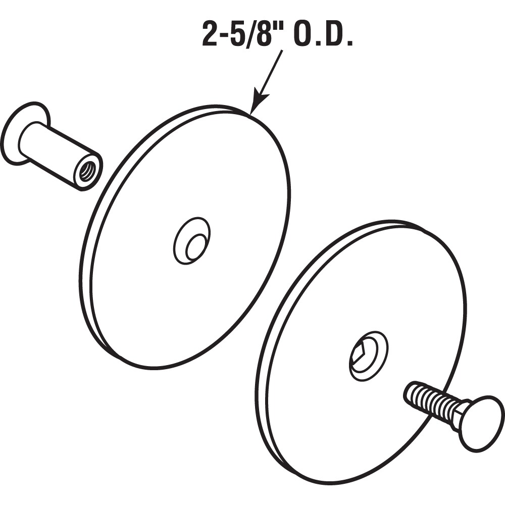 Prime-Line U 9516 Entry-Door-Reinforcers - View #2