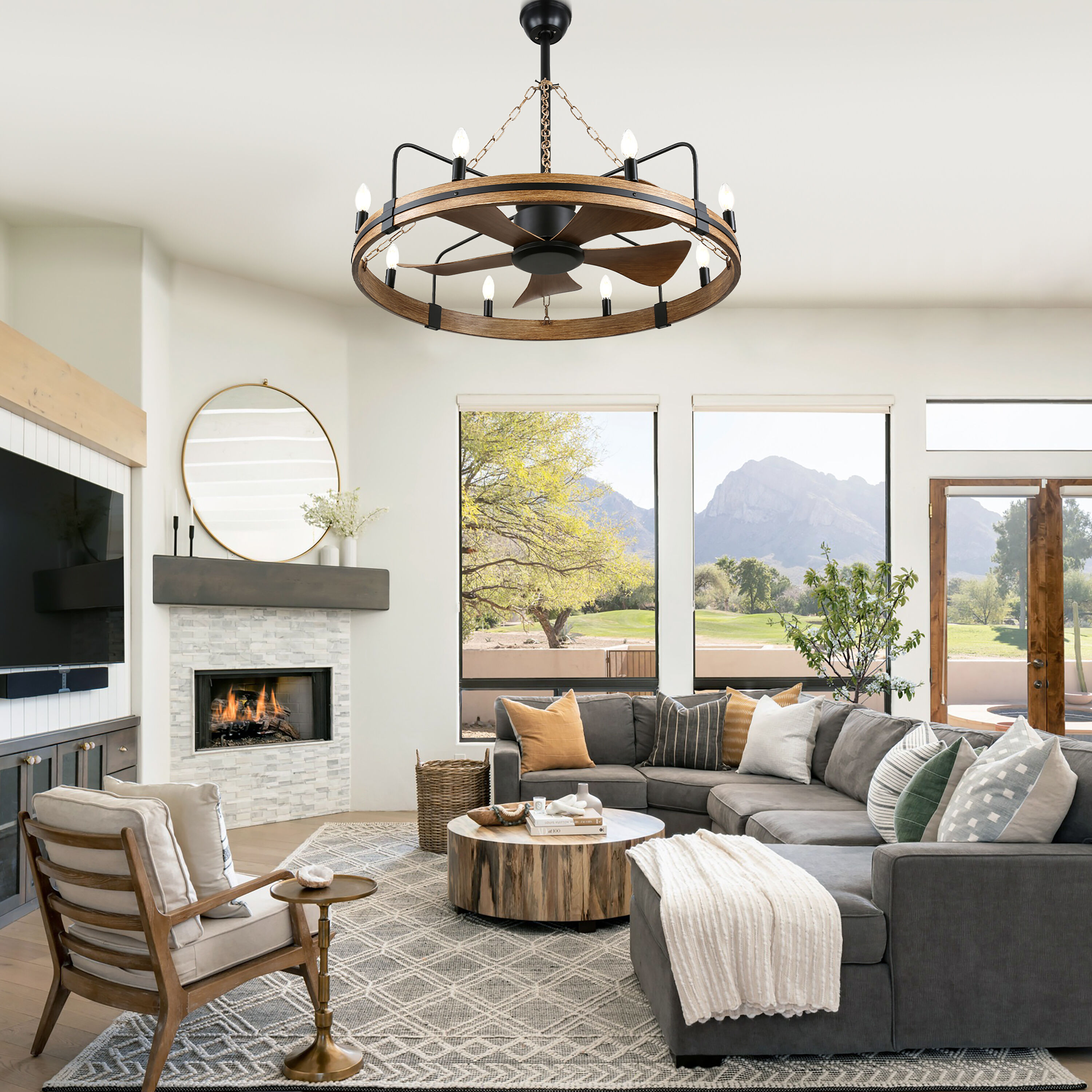Cusp Barn GRD3670 Ceiling-Fans - View #10
