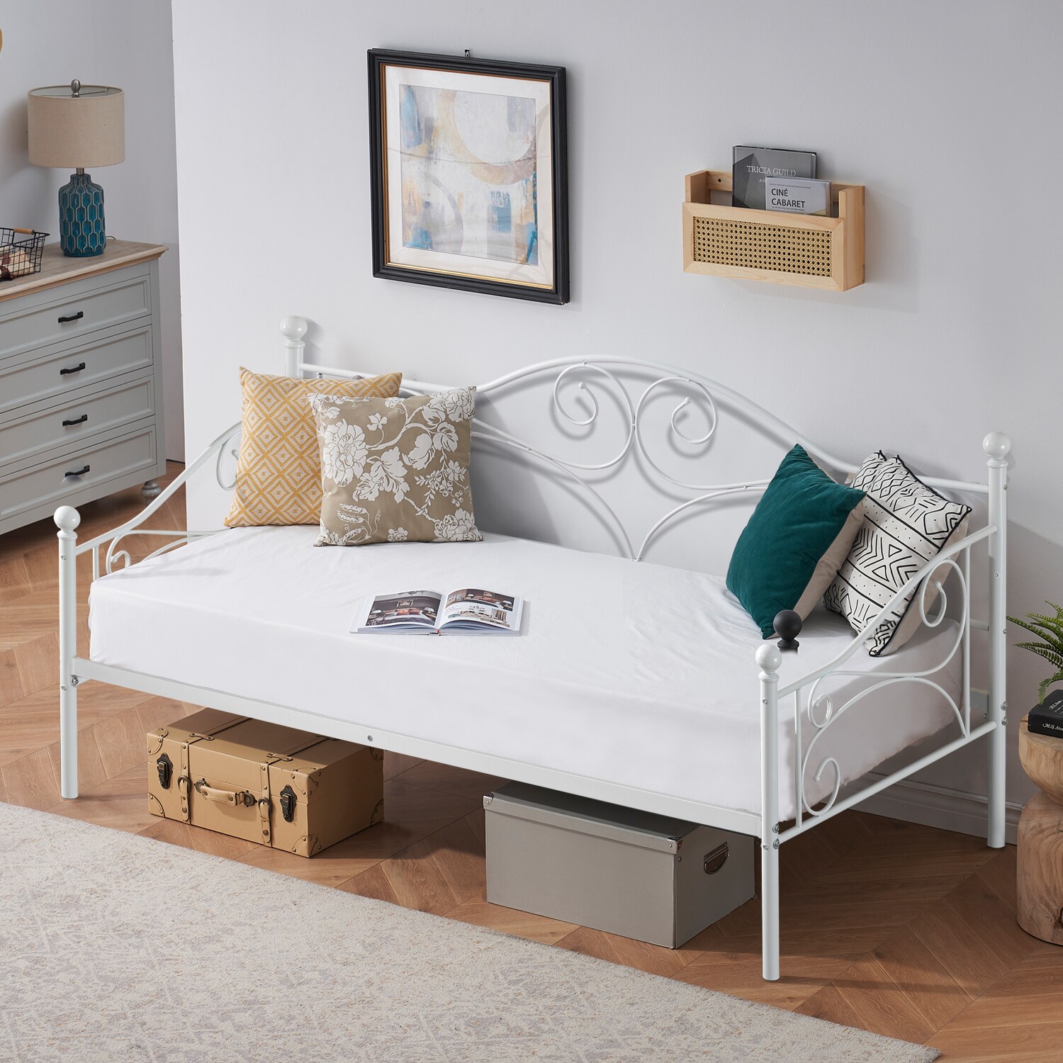 Vecelo LOE-YT-T24-WHITE beds - View #7