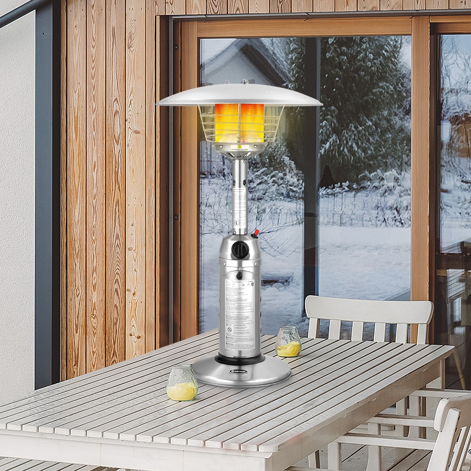 Slickblue D-CO-73001PN Outdoor-Gas-Patio-Heaters - View #3