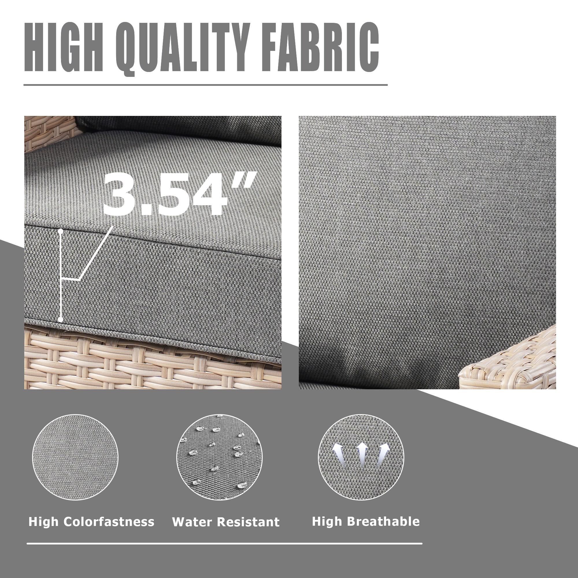 weaxty HMBFPDAR405 Patio-Conversation-Sets - View #5