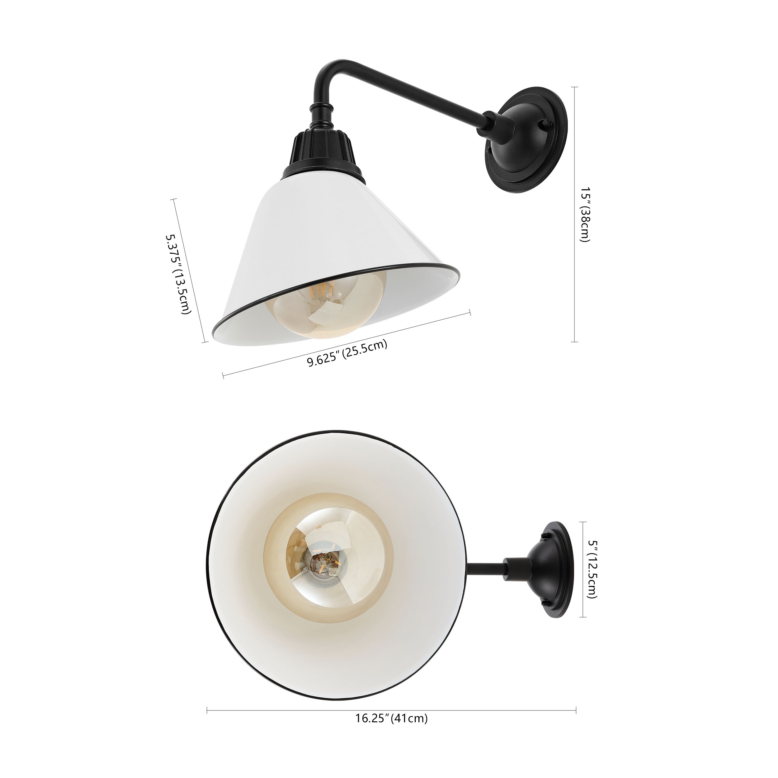 JONATHAN  Y JYL7612A Outdoor-Wall-Lighting - View #4