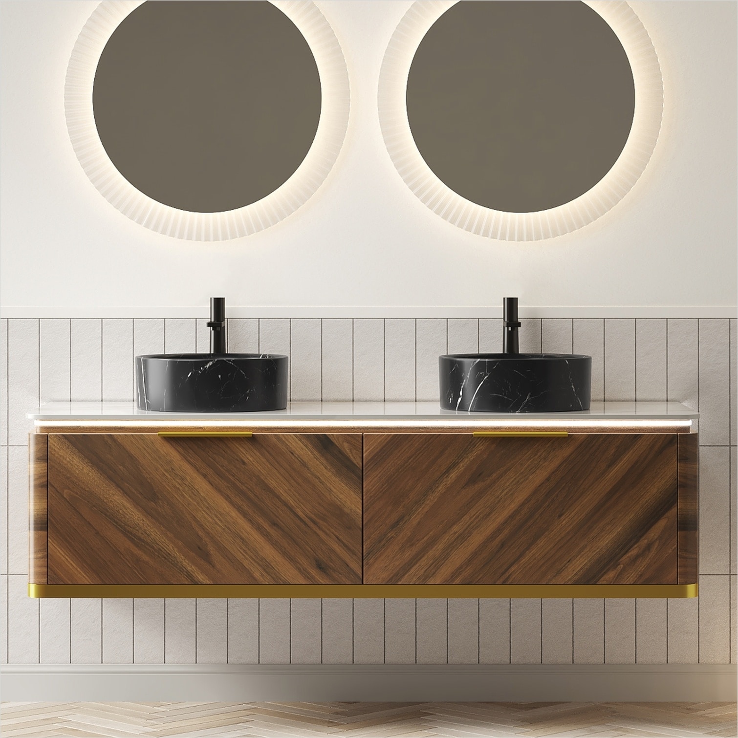 SunJet LA1HRC424W93 Bath-Vanity-Combo - View #2