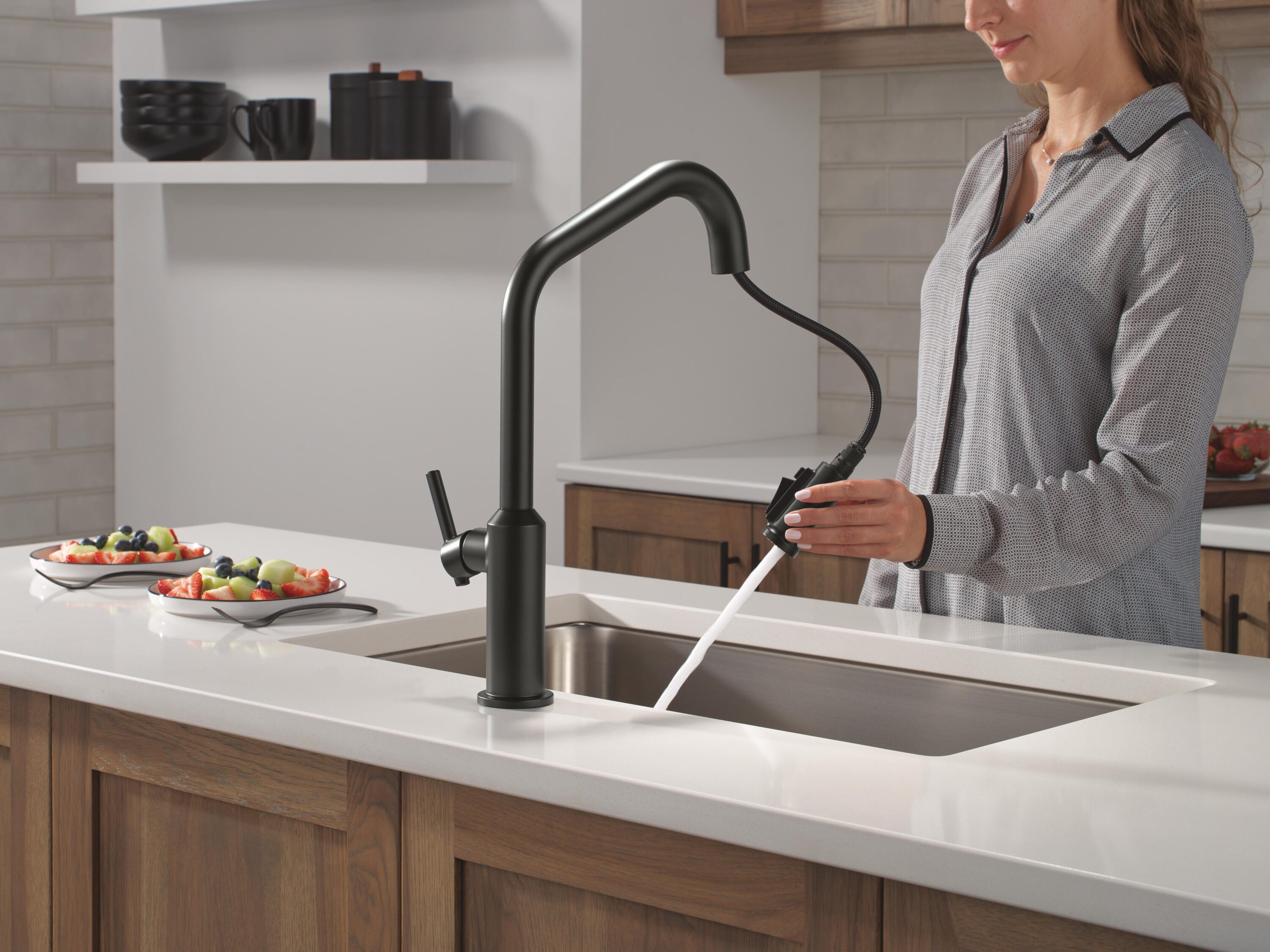 Delta 9085-BL-DST Kitchen-Faucets - View #2
