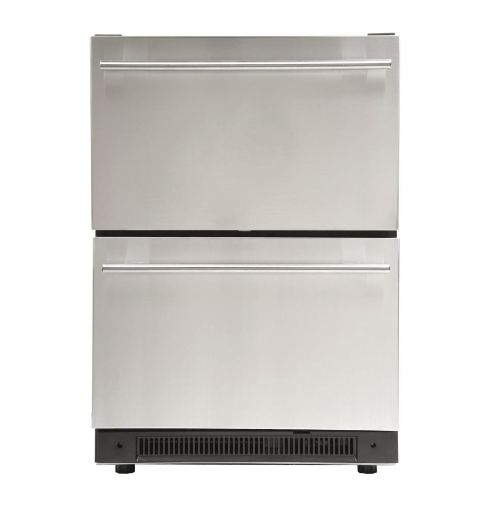 Avallon 3.35-cu ft Counter-depth Built-In /freestanding Mini Fridge  (Stainless Steel)