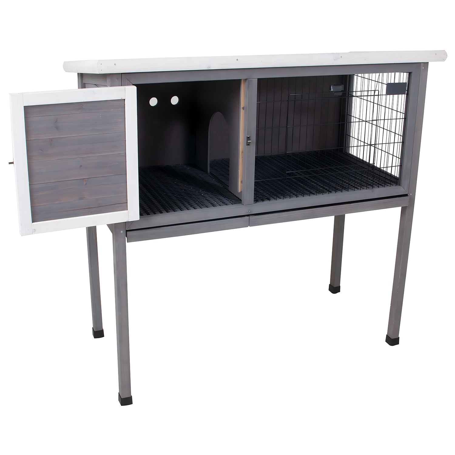 GZMR GZ44W-JL Chicken-Coops-Rabbit-Hutches - View #4
